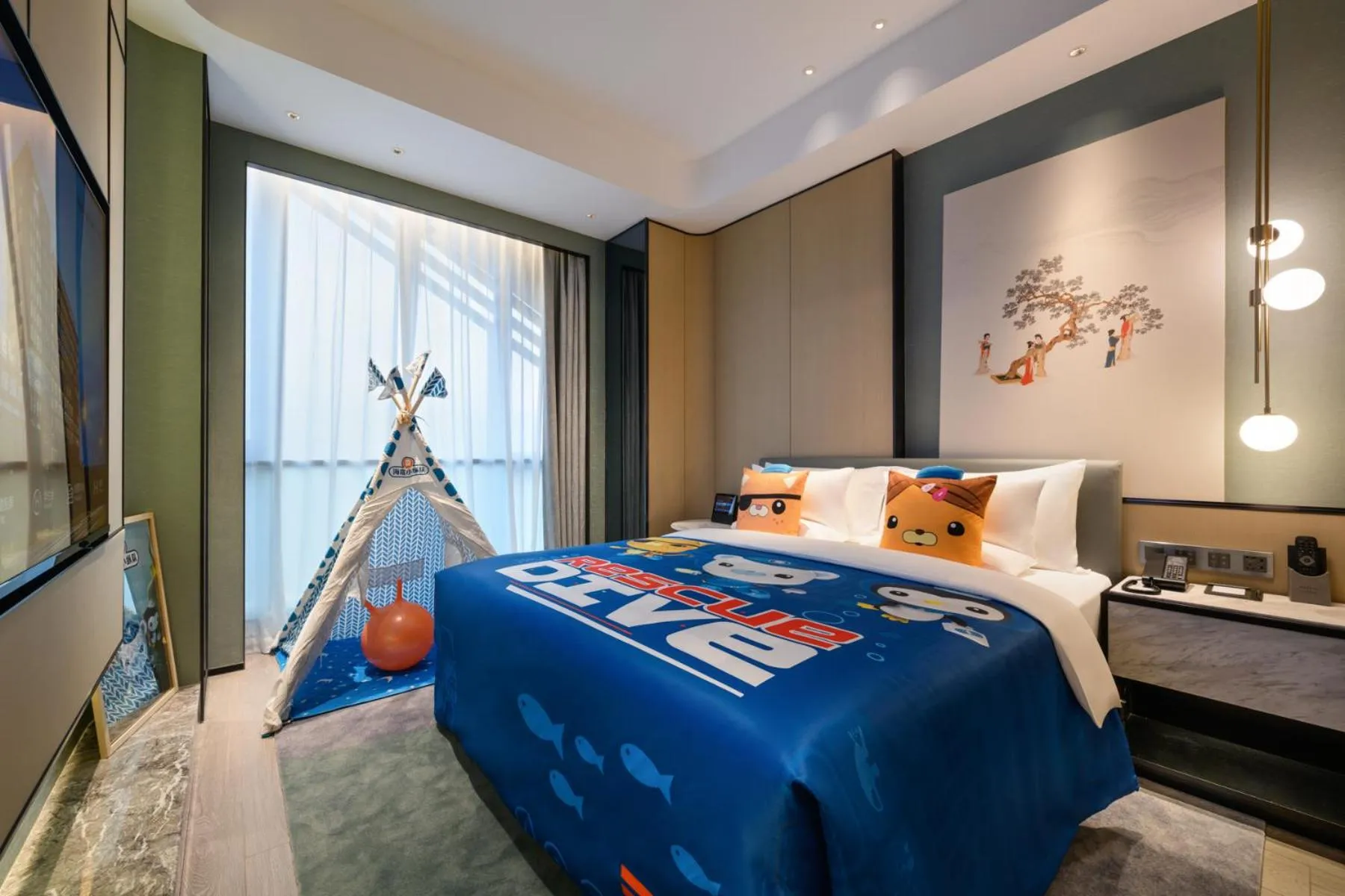 Bed in Novotel Shanghai Caohejing