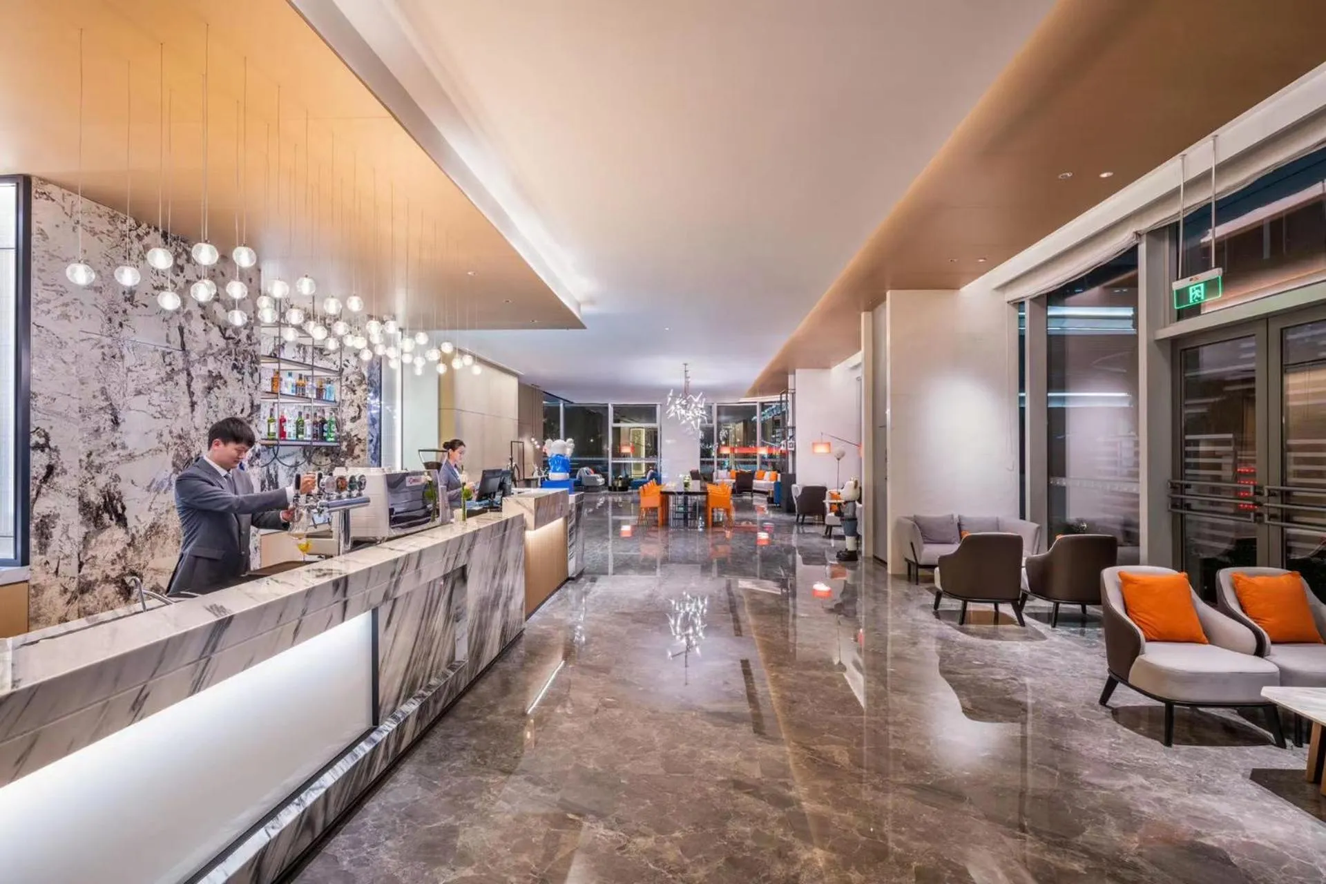 Restaurant/places to eat in Novotel Shanghai Caohejing