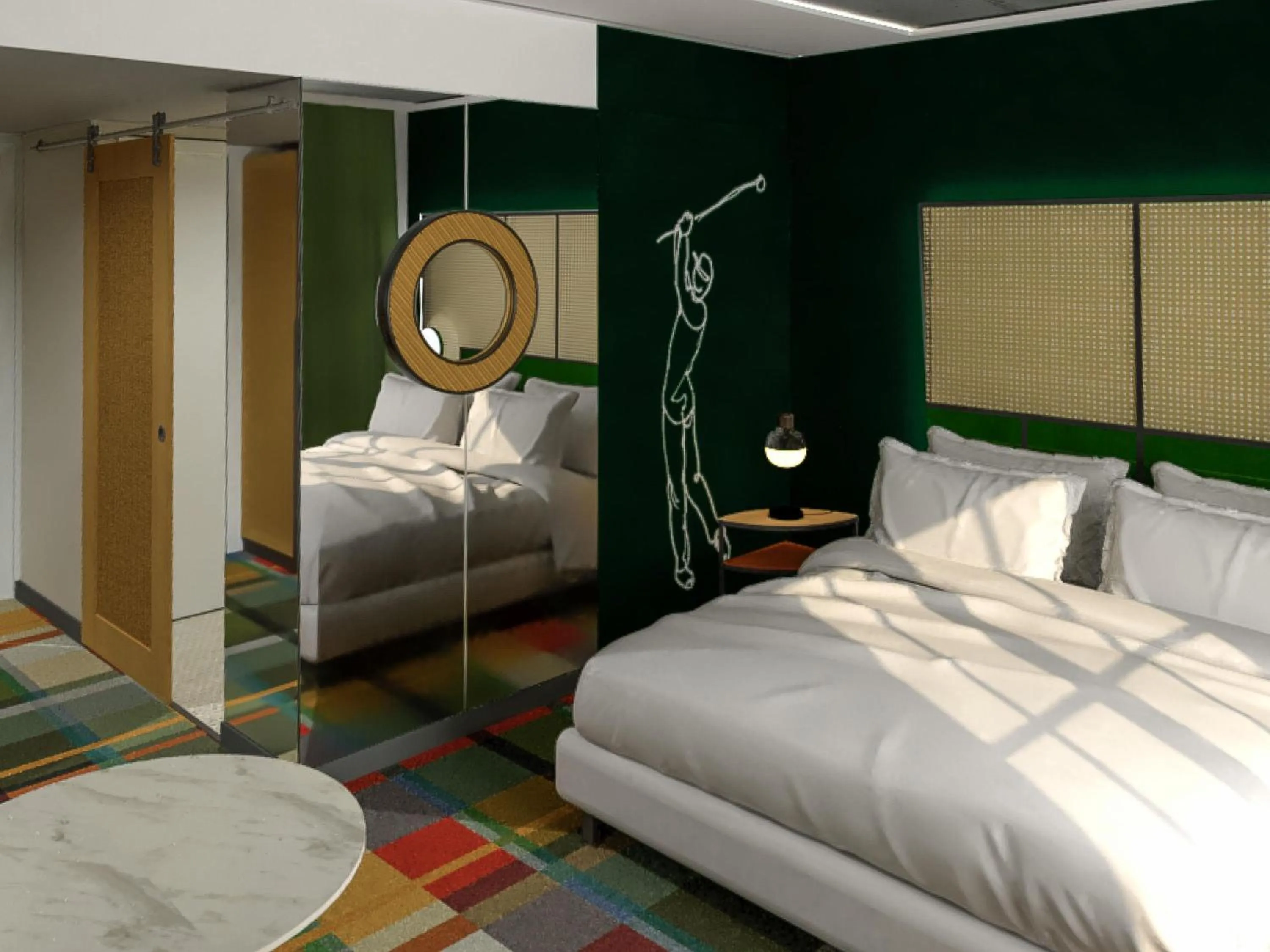 Bedroom, Bed in Mercure Hôtel Le Touquet