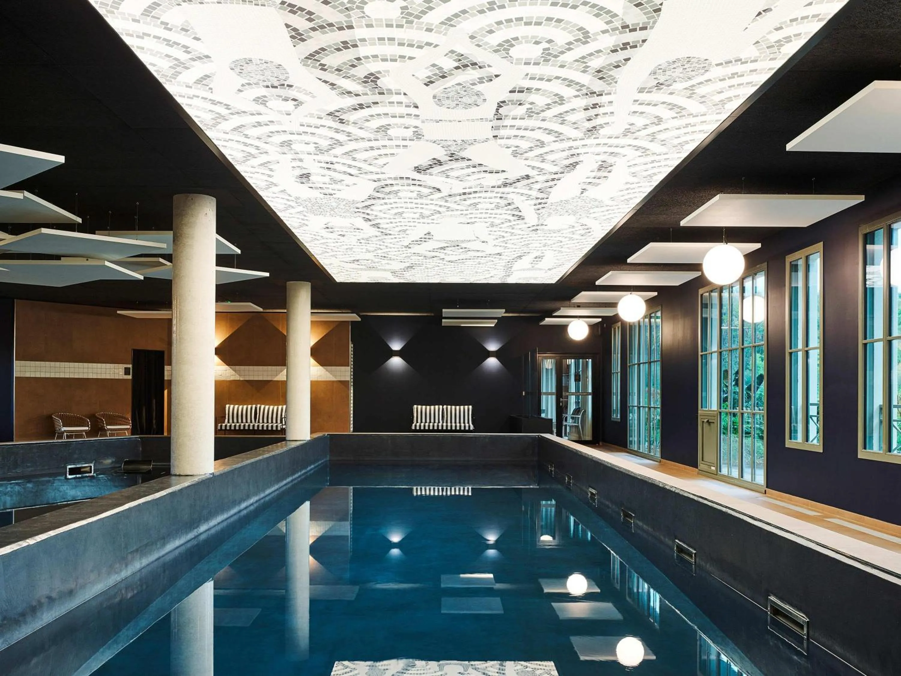 Pool view in TRIBE Hôtel Le Touquet