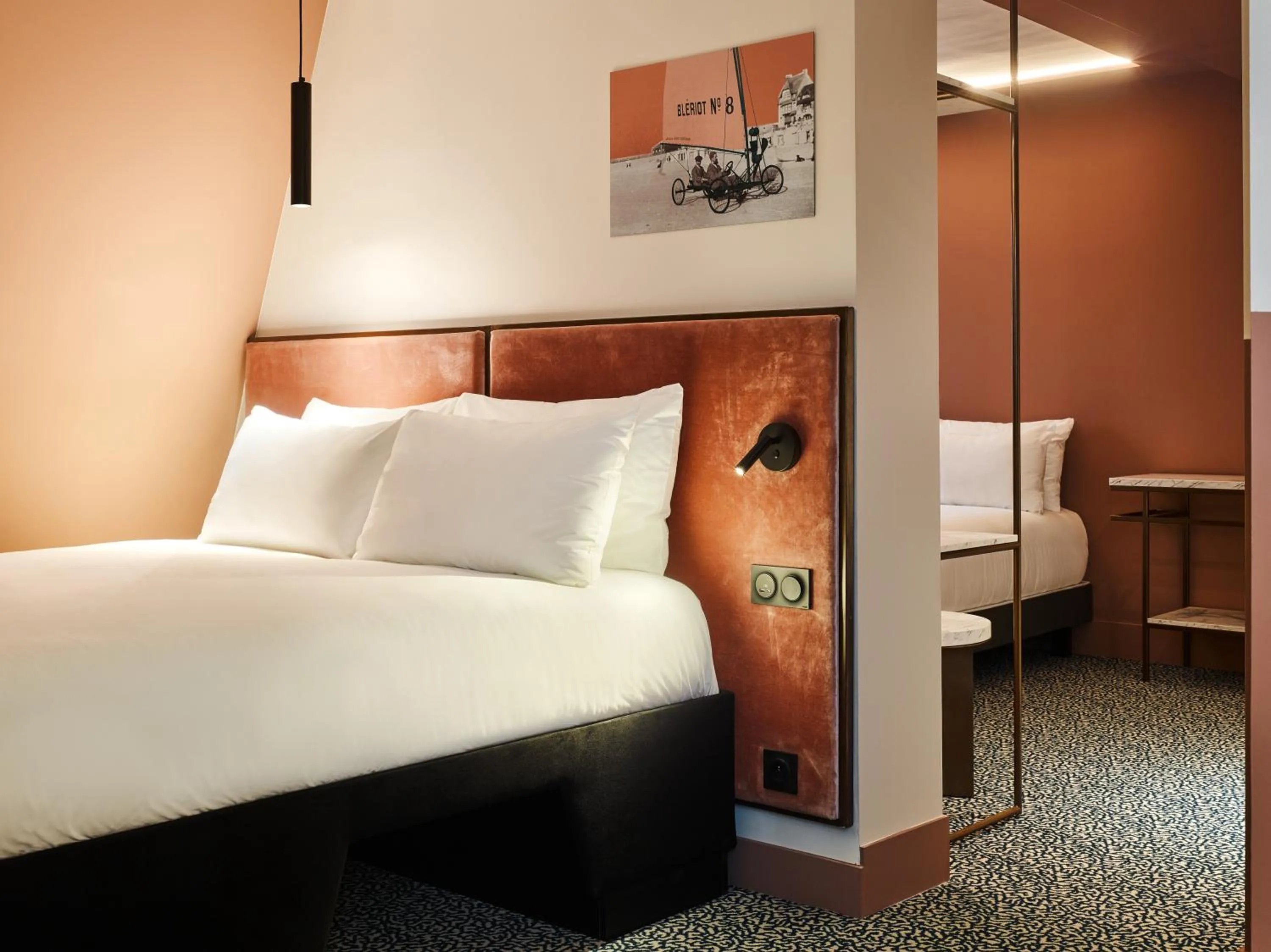 Bed in TRIBE Hôtel Le Touquet