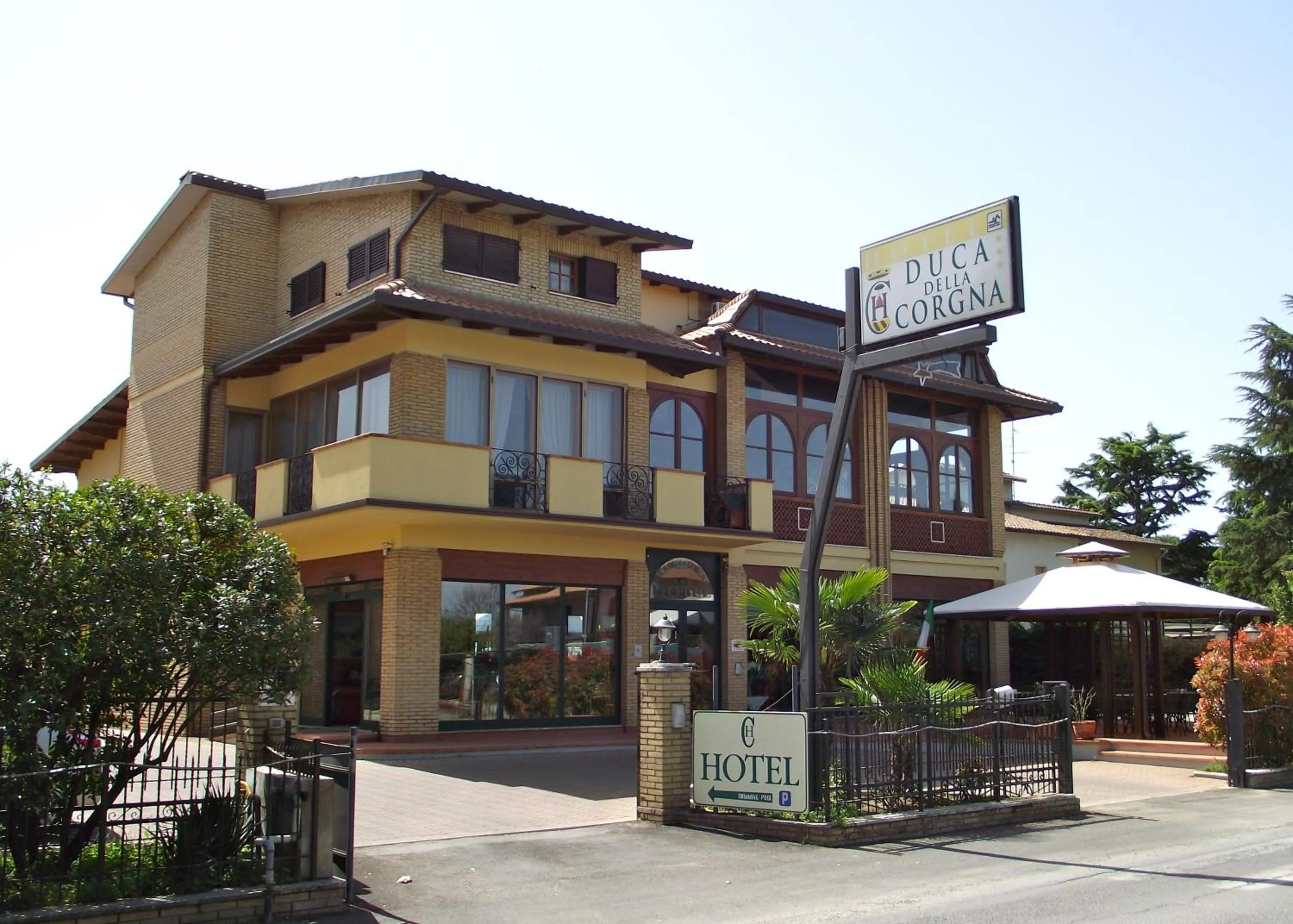 Property building in Hotel Duca Della Corgna