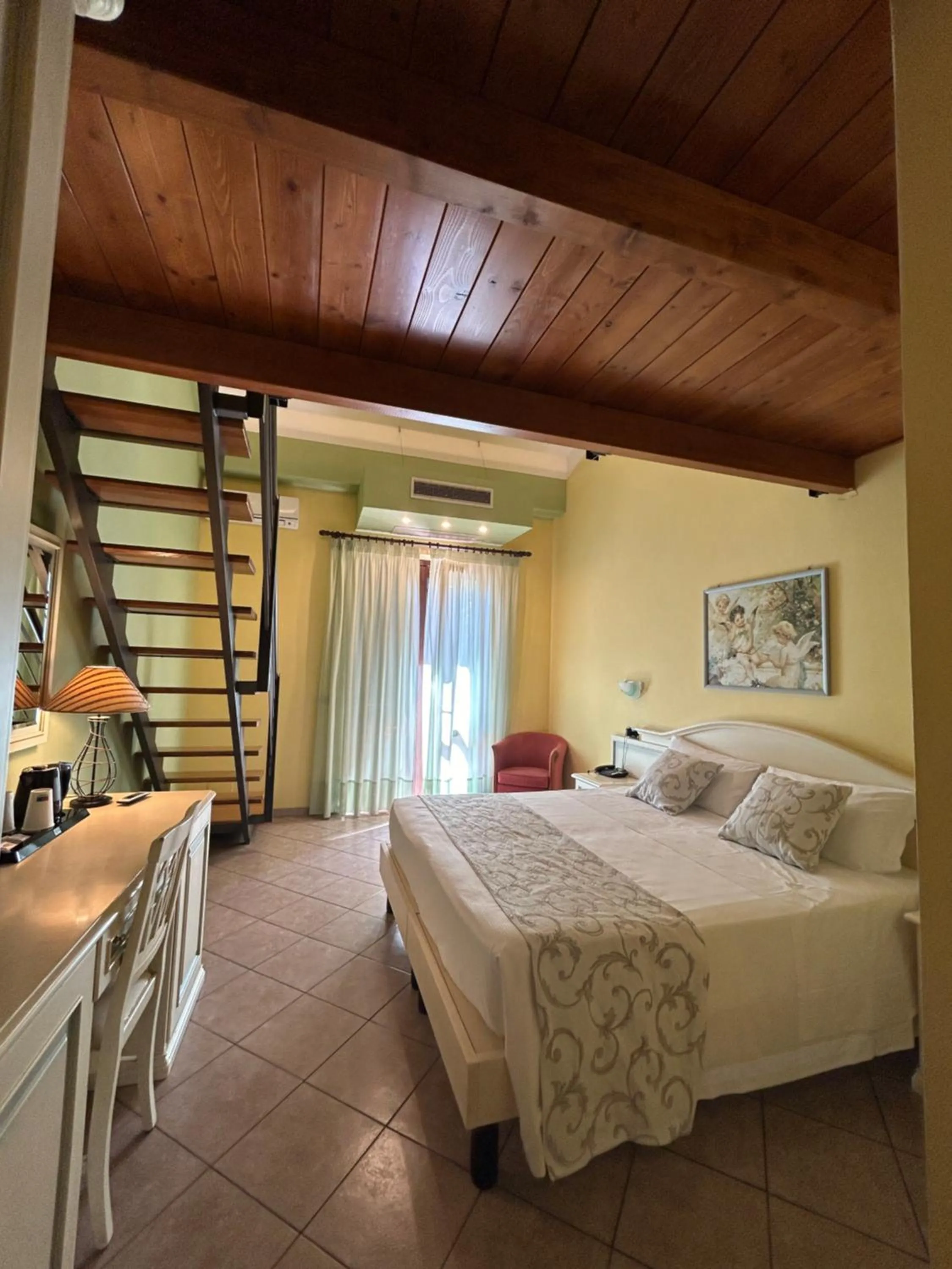 Bed in Hotel Duca Della Corgna