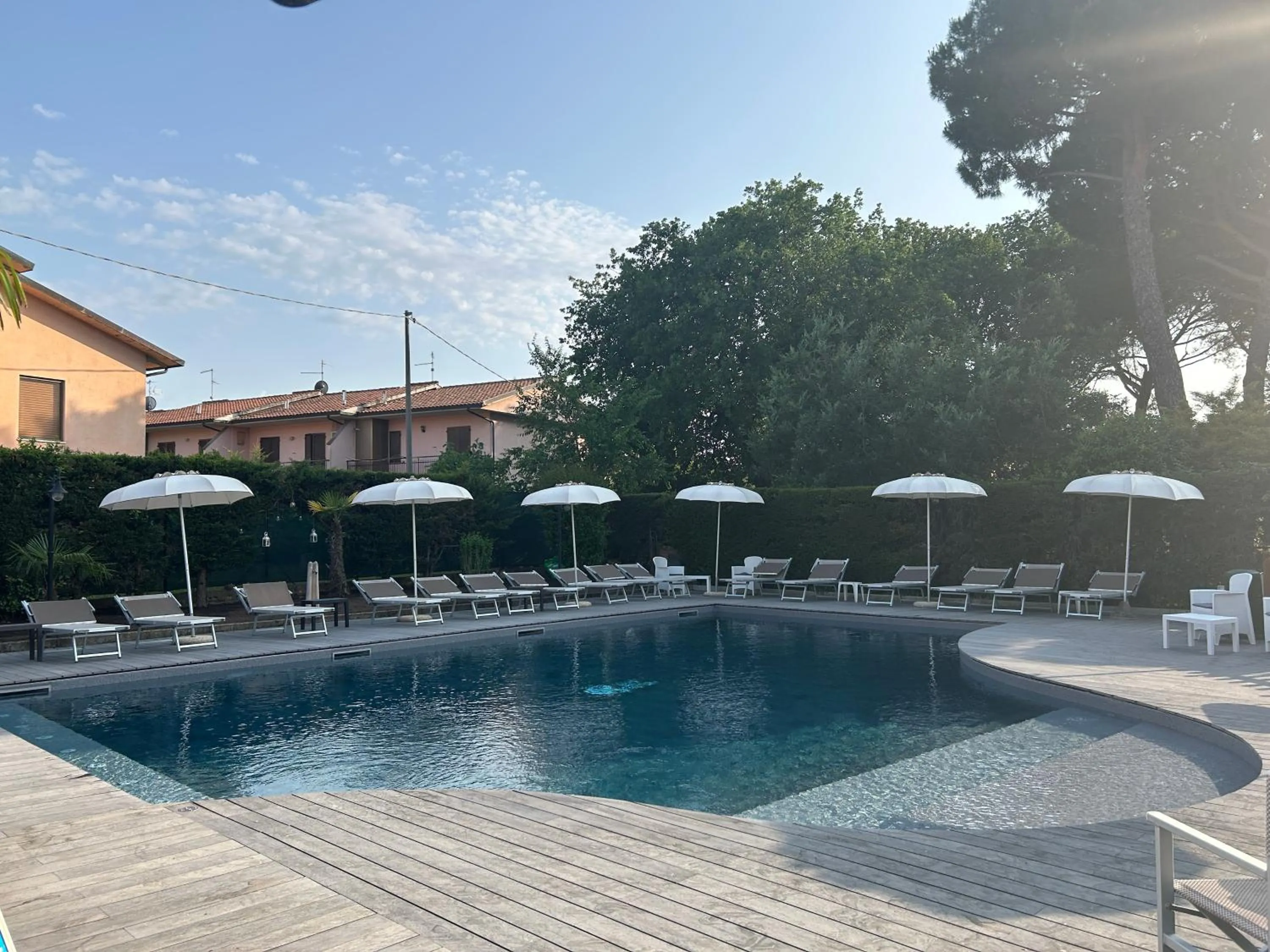 Swimming pool in Hotel Duca Della Corgna