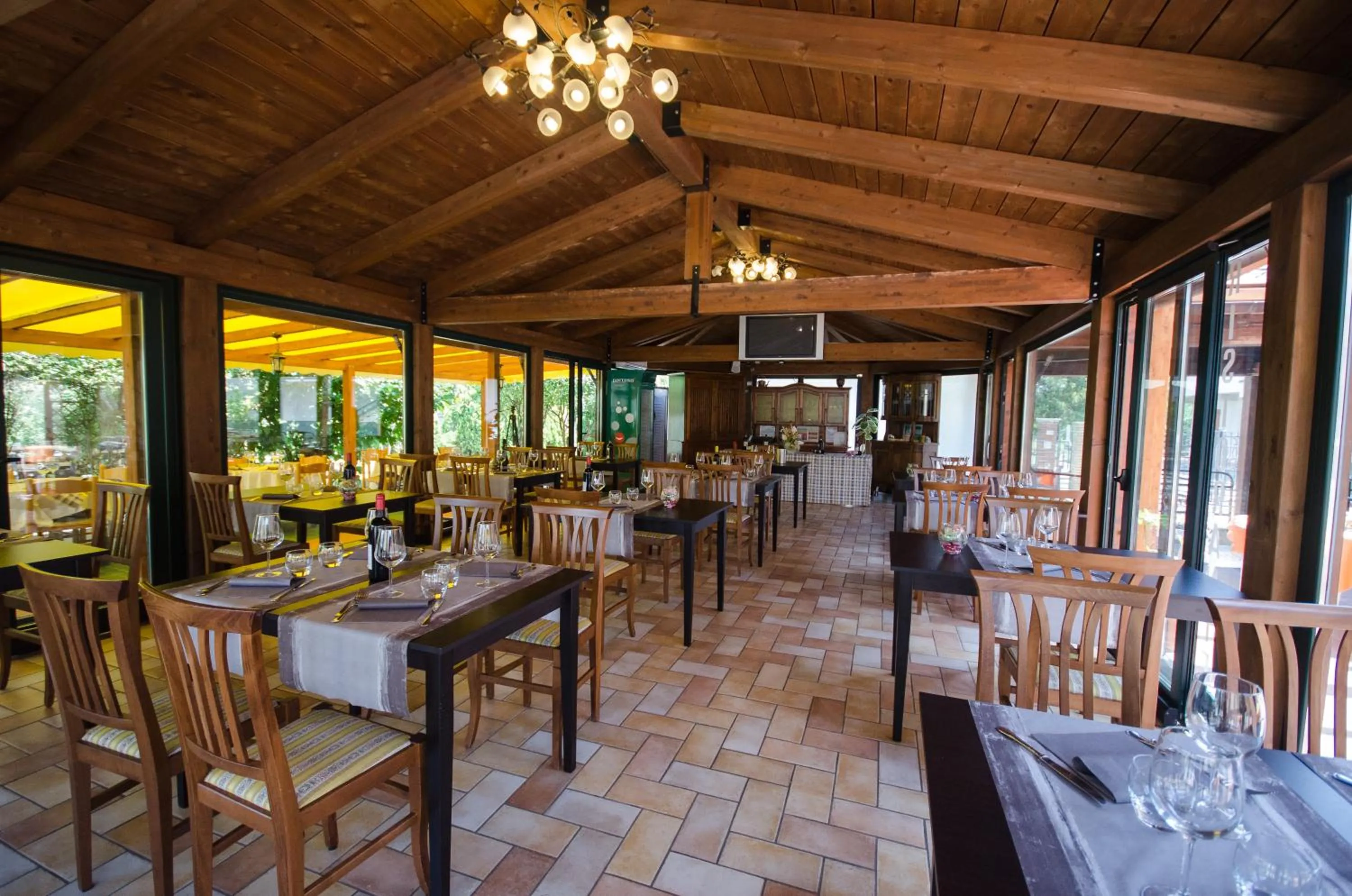 Restaurant/places to eat in Hotel Duca Della Corgna