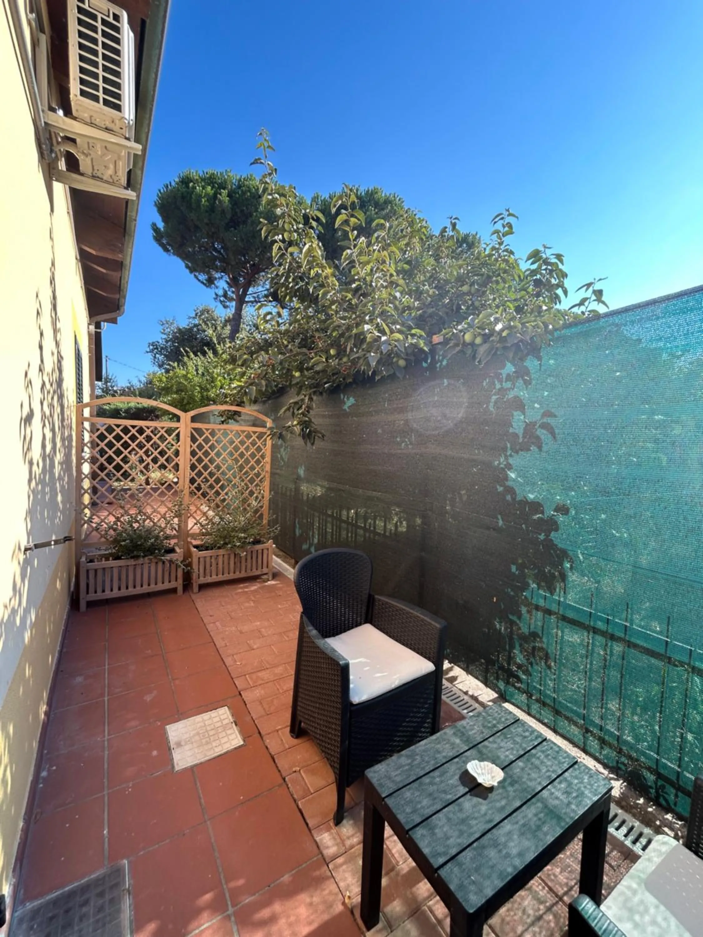 Patio in Hotel Duca Della Corgna