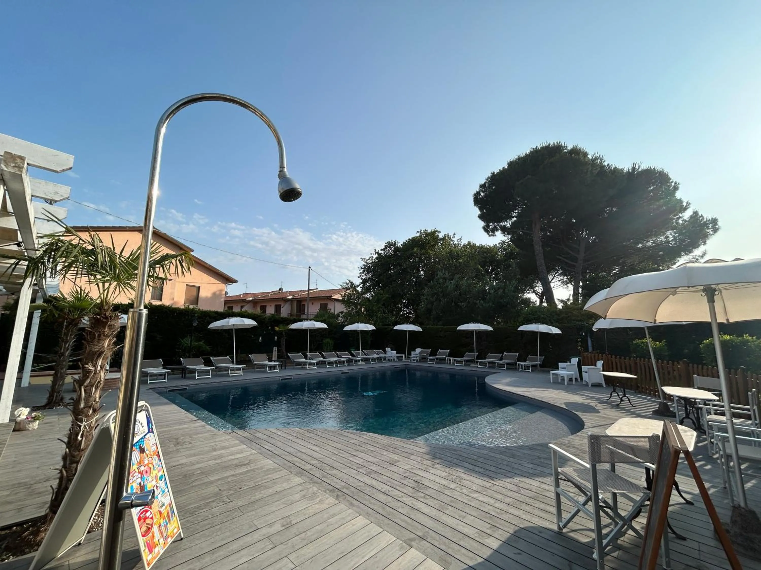Swimming pool in Hotel Duca Della Corgna