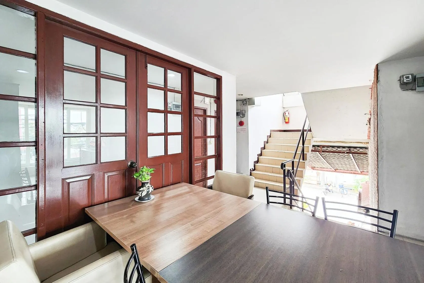 Living room in Freesia Bangphi Guest House