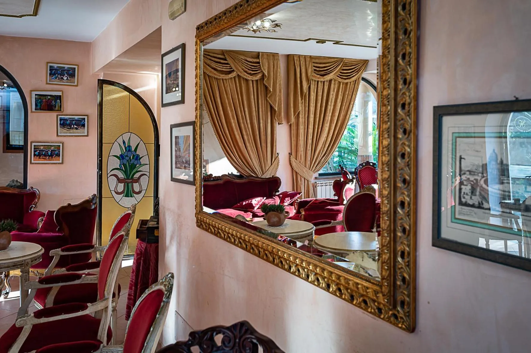 Italian breakfast in Hotel Louis II