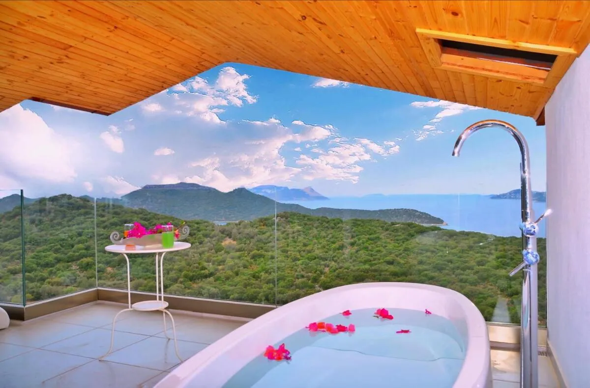 Balcony/Terrace in VİLLA ÇAPA