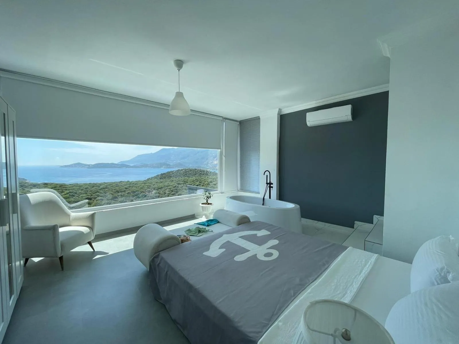 Bedroom, Bed in VİLLA ÇAPA