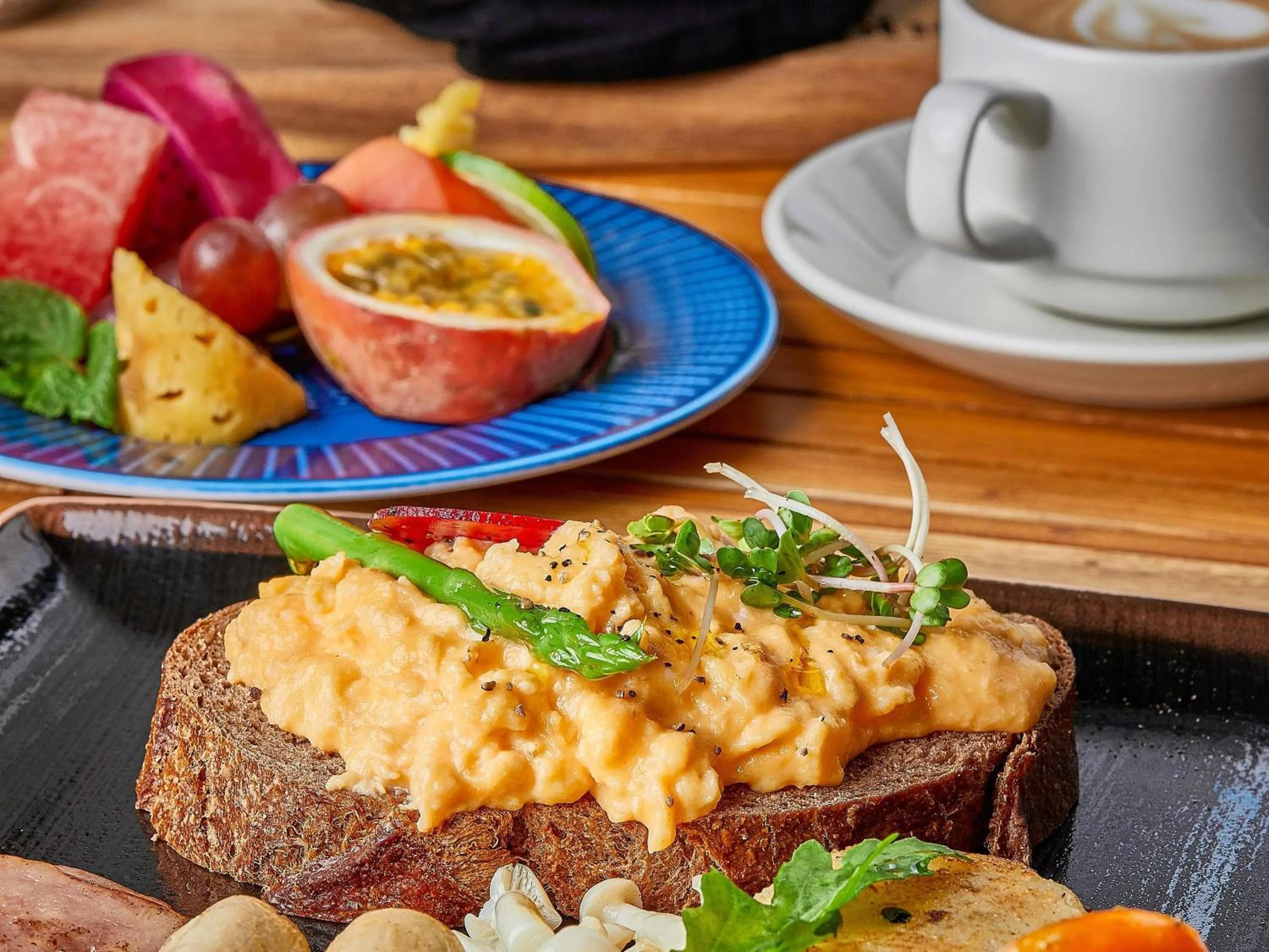 Breakfast in TRIBE Phnom Penh Post Office