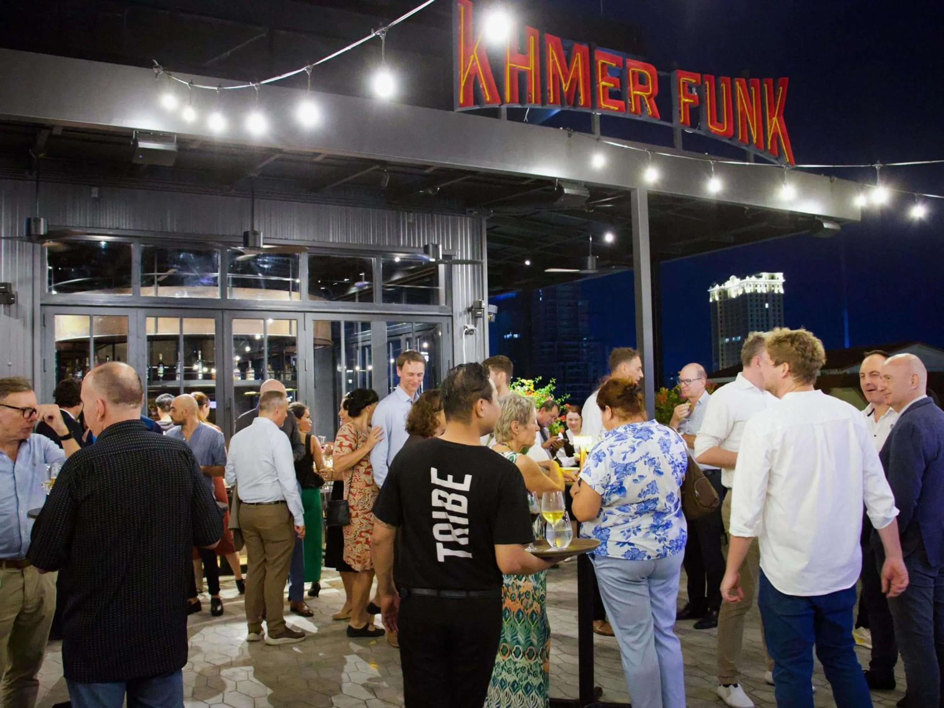 Lounge or bar in TRIBE Phnom Penh Post Office