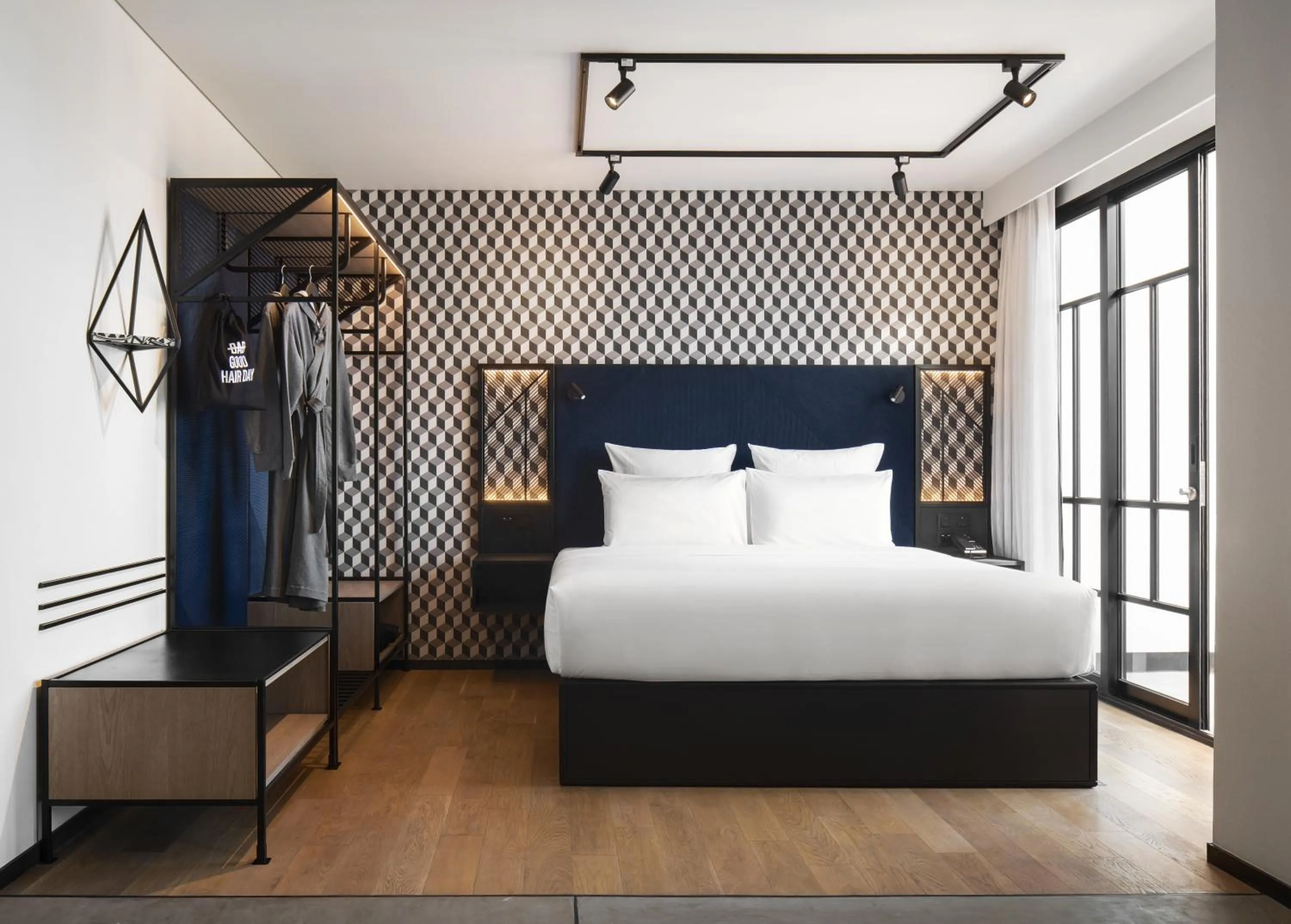 Bed in TRIBE Phnom Penh Post Office