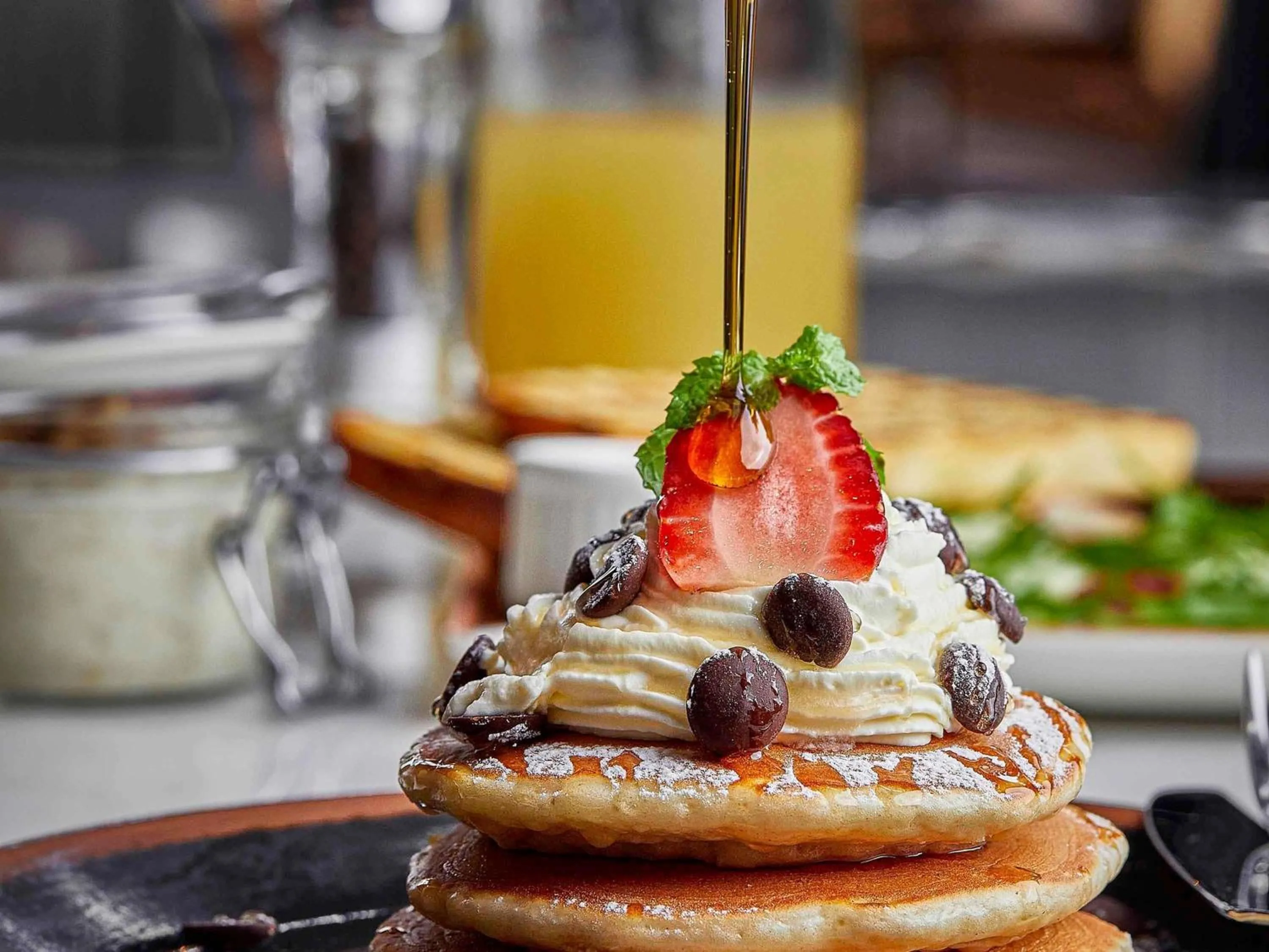 Breakfast in TRIBE Phnom Penh Post Office