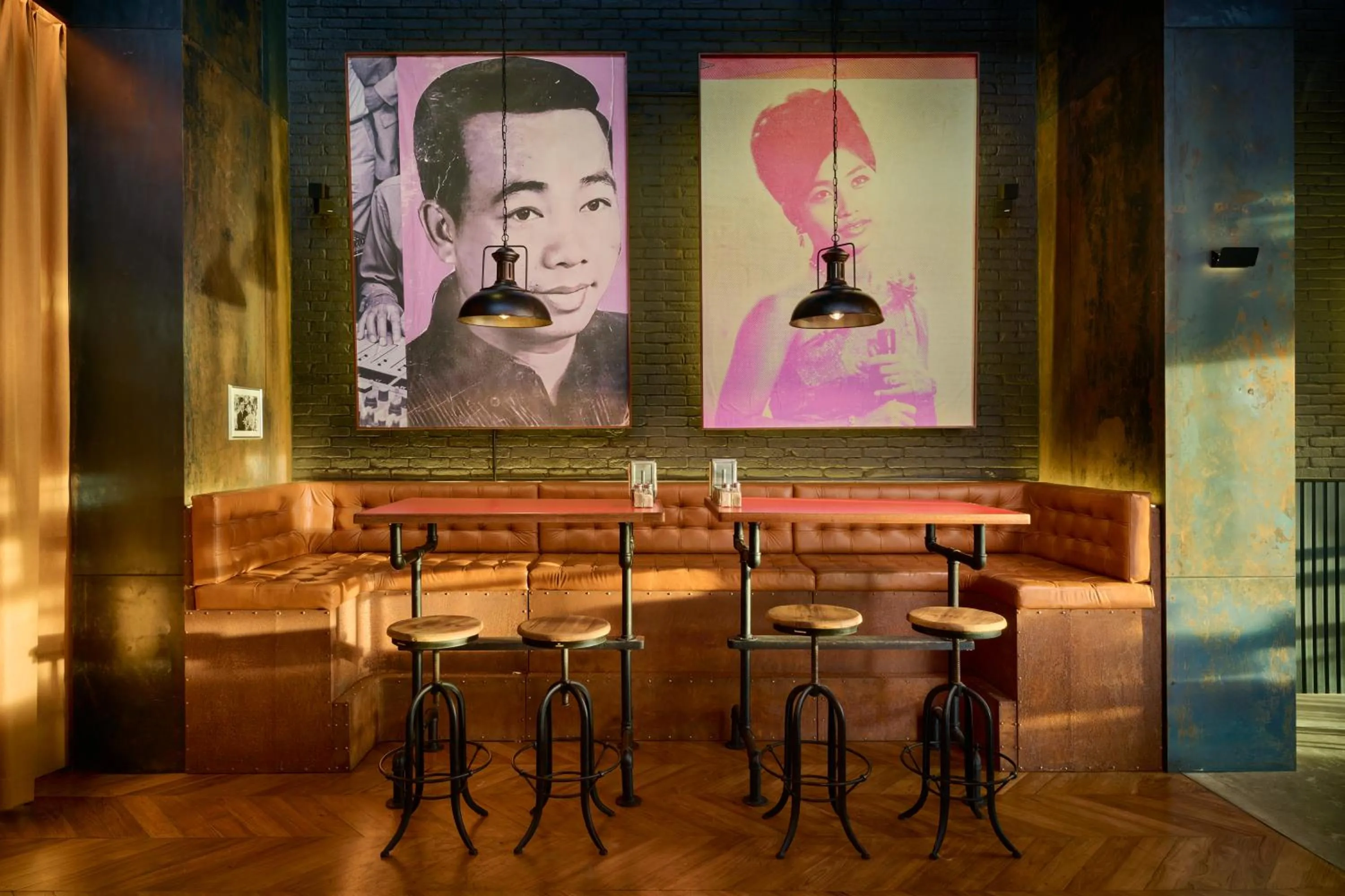 Lounge or bar in TRIBE Phnom Penh Post Office