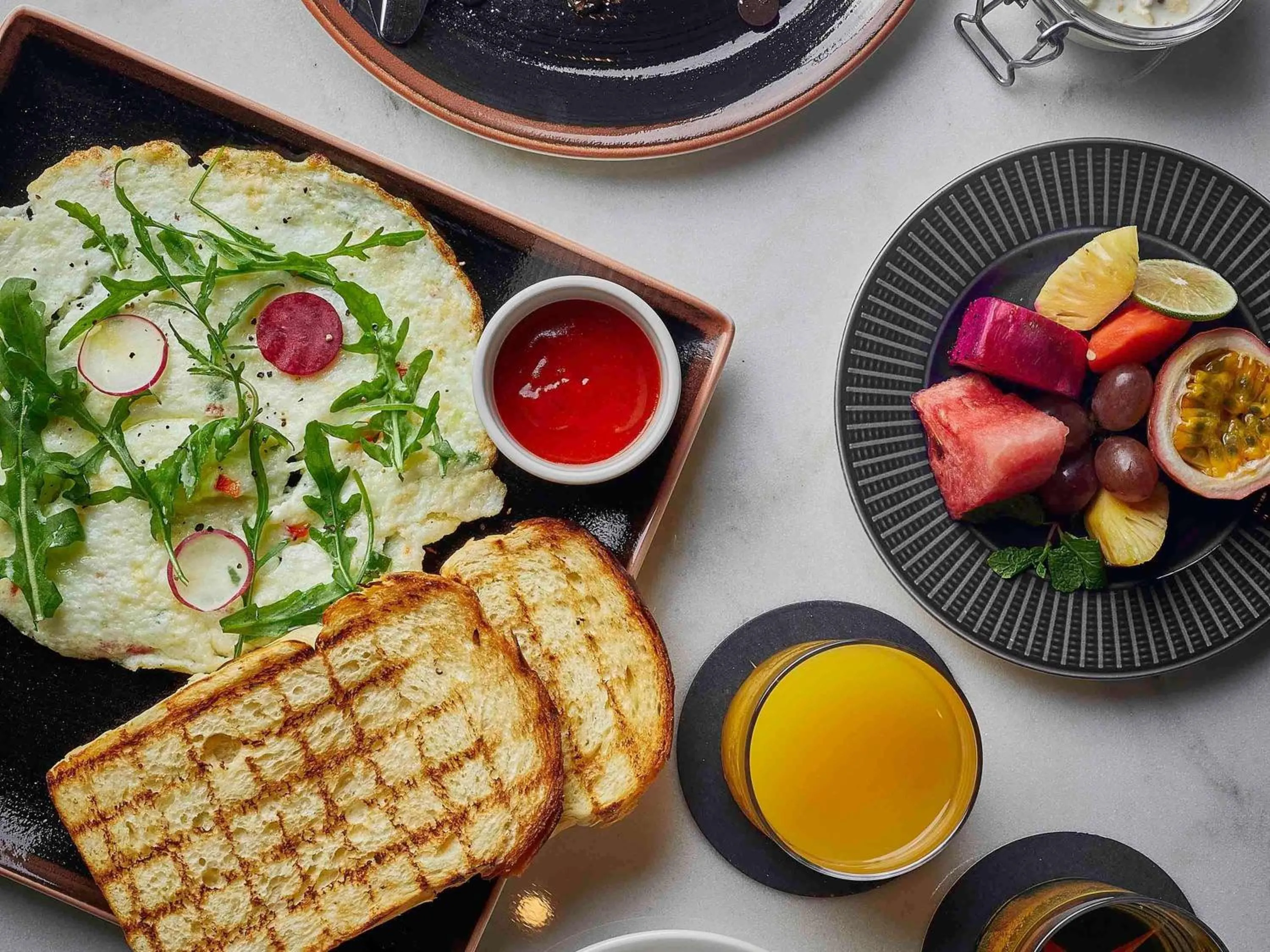 Breakfast in TRIBE Phnom Penh Post Office