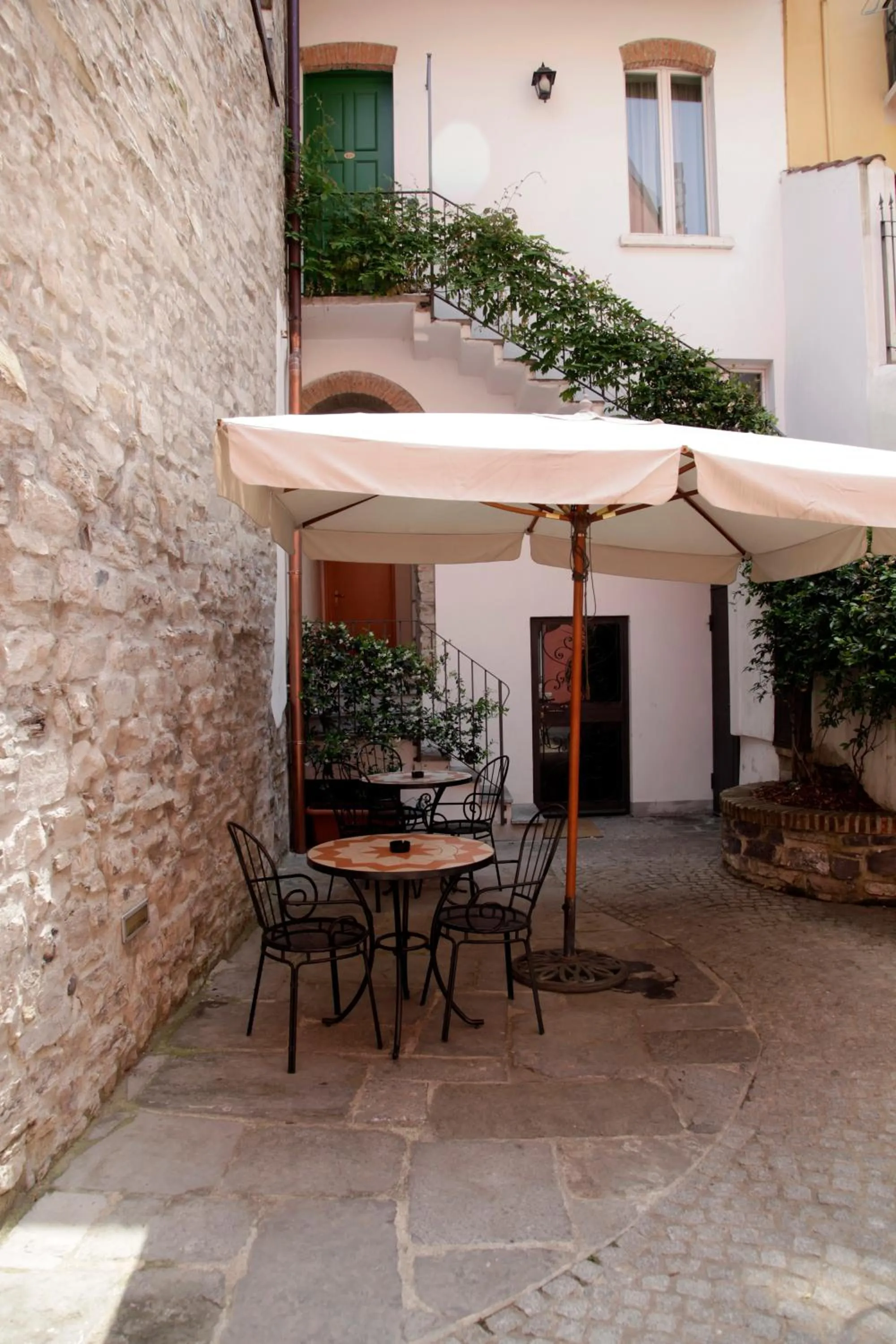 Garden in Hotel Borgovico