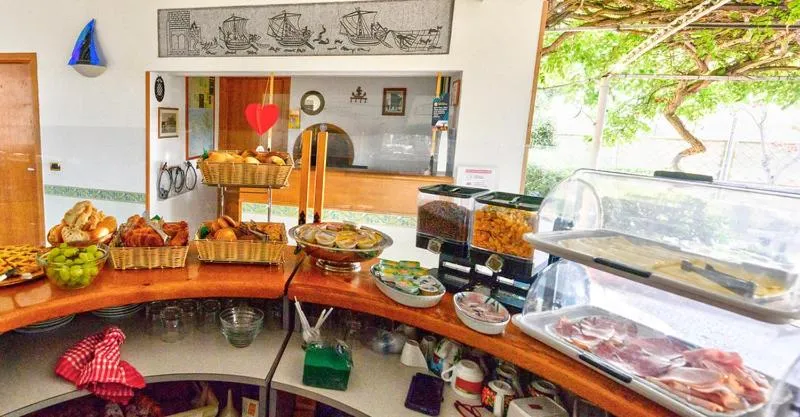 Breakfast in Hotel Vela Velo Club Vieste