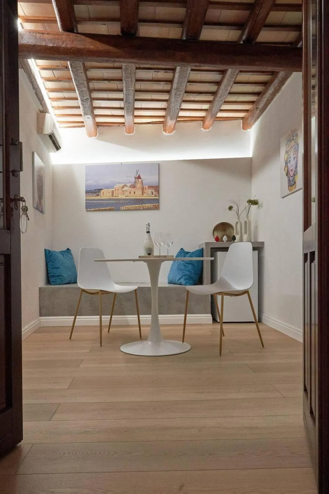 Living room in Residence Cortile Mercè