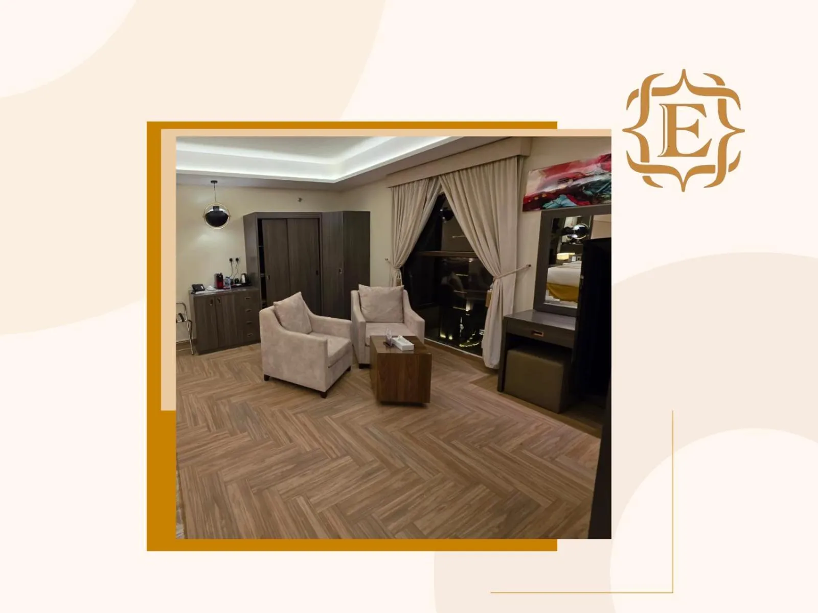 Seating area in فندق جولدن إيليت Golden Elite Hotel