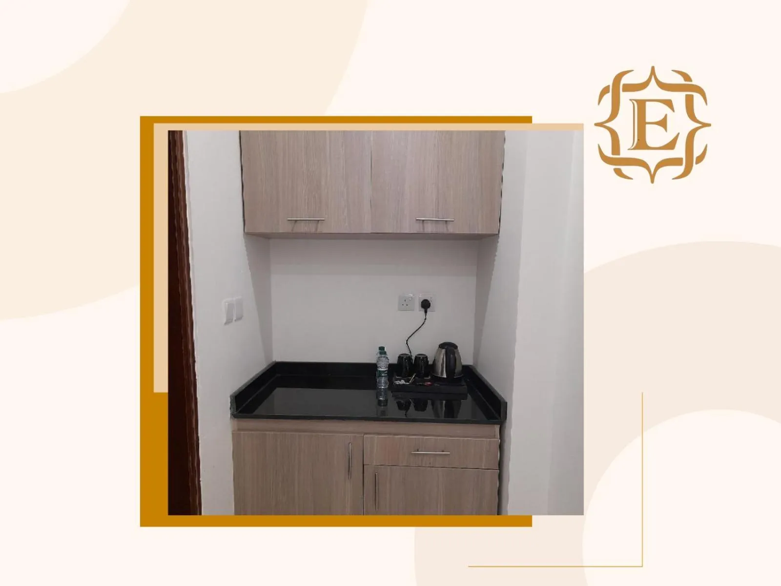 Kitchen or kitchenette in فندق جولدن إيليت Golden Elite Hotel