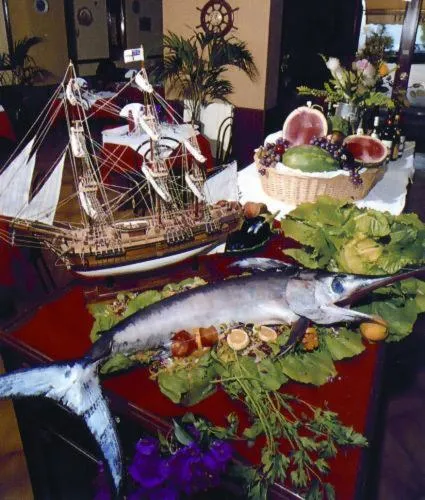 Food in Hotel Alceste