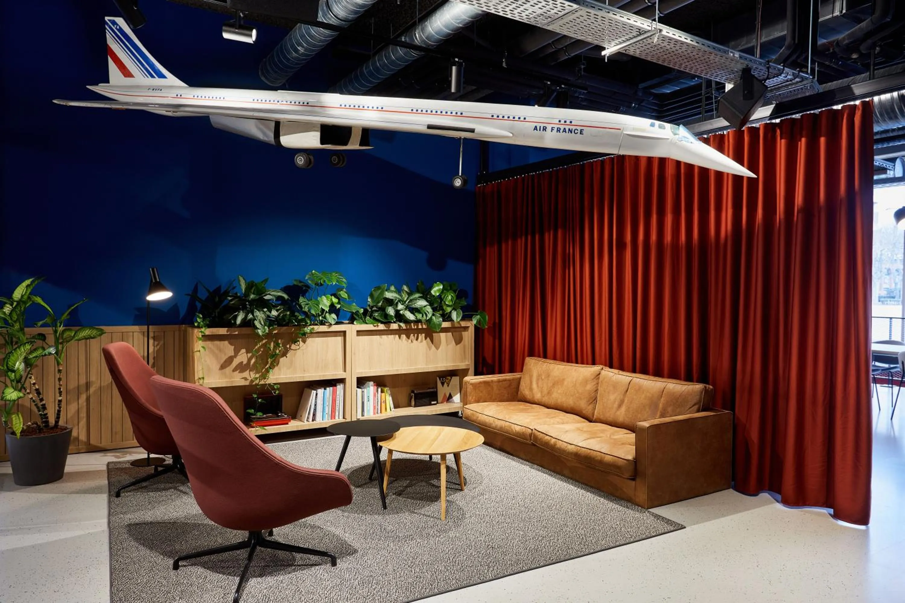 Seating area in The Social Hub Toulouse