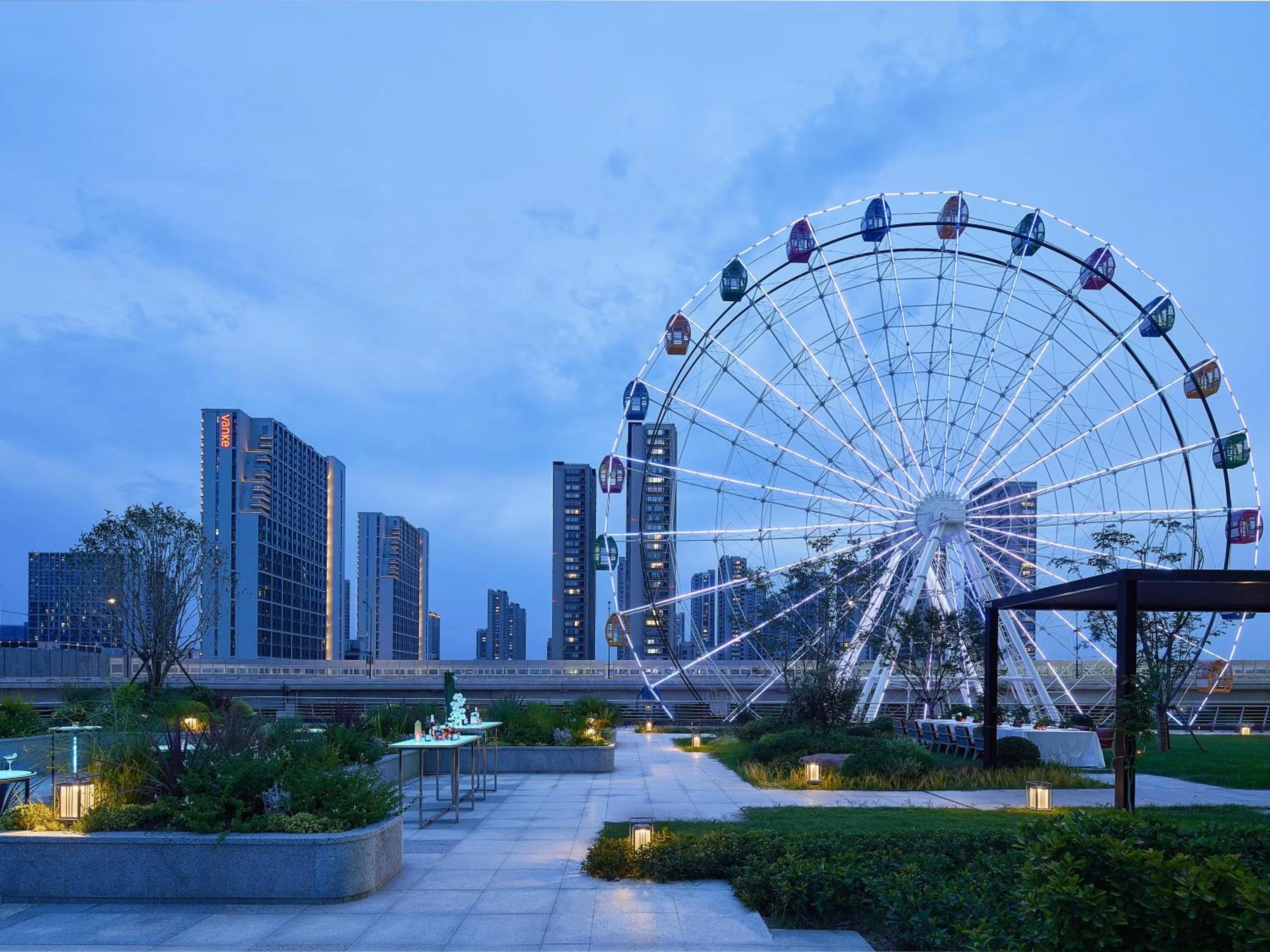 Garden in InterContinental Hangzhou Liangzhu by IHG