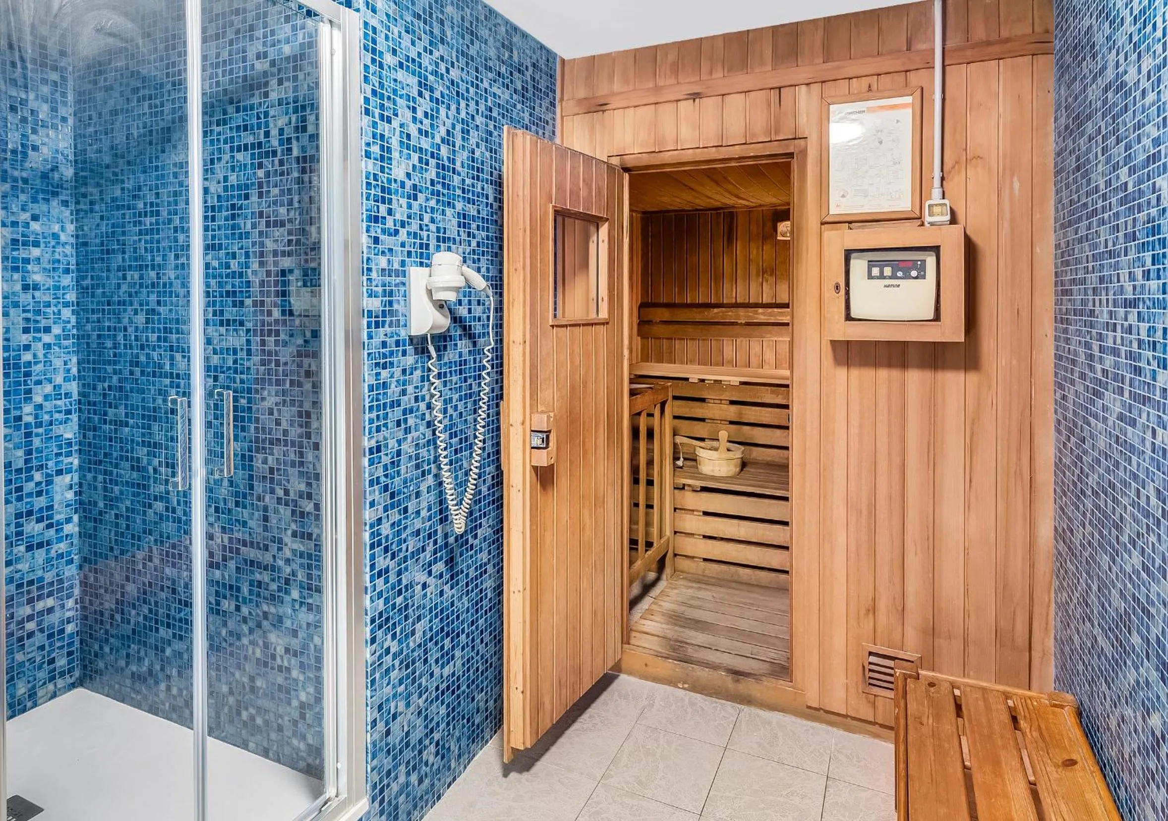 Sauna in Abacus Hotel
