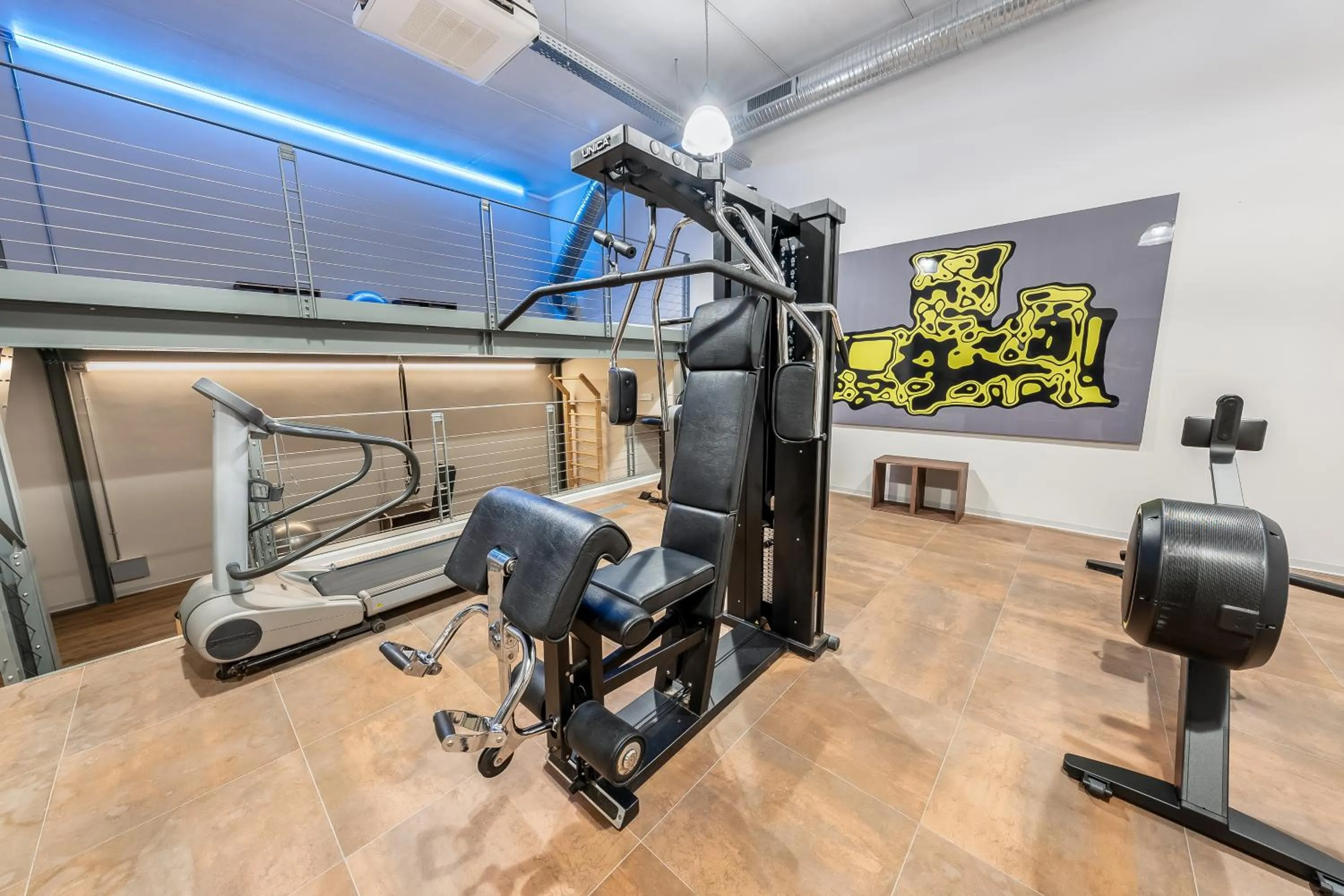 Fitness centre/facilities in Abacus Hotel