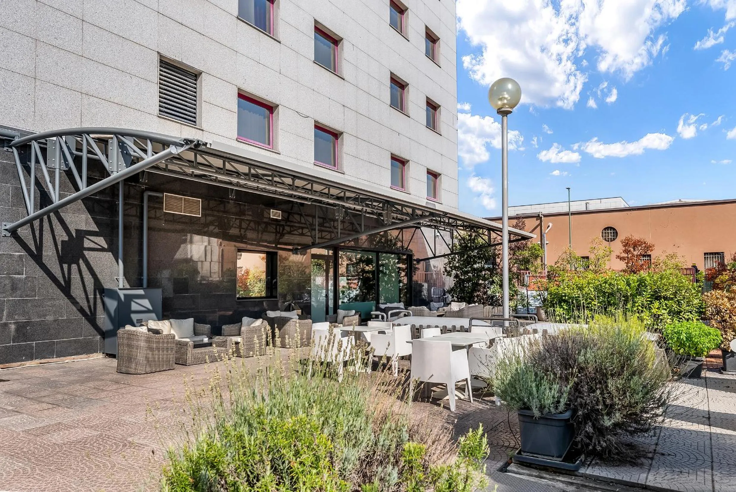 Garden in Abacus Hotel