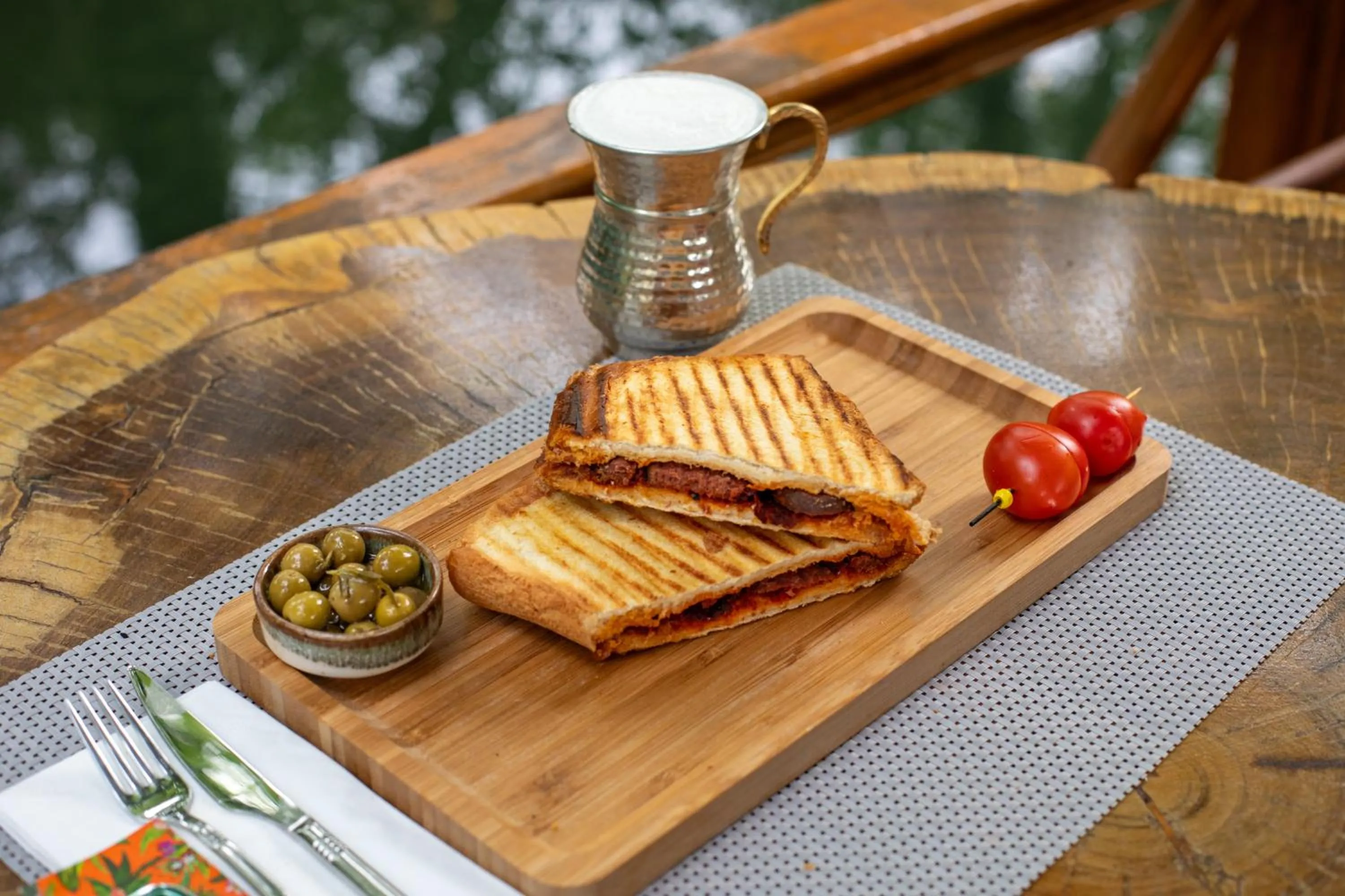 Food and drinks in Orange Garden Hotel Akyaka