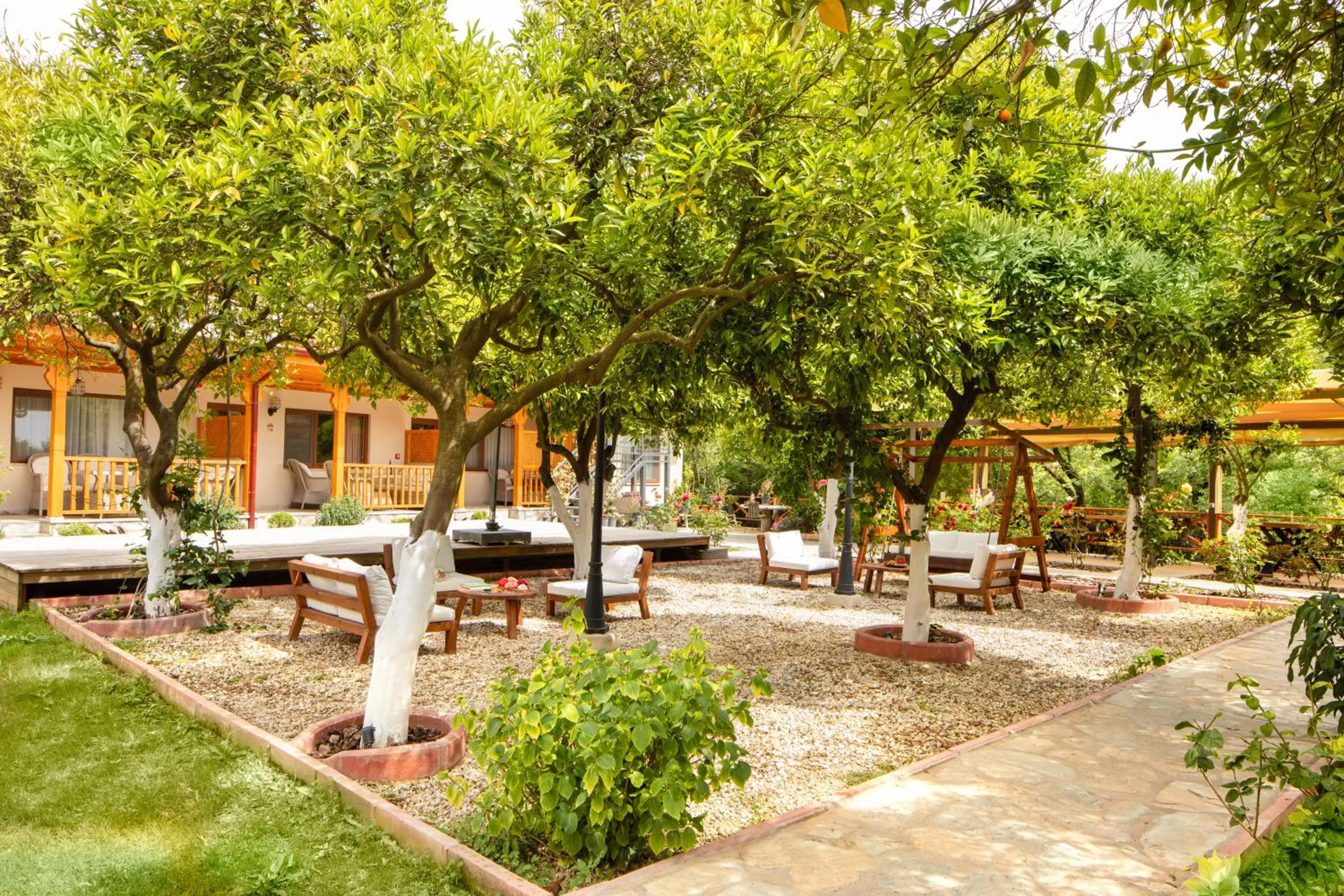 Natural landscape in Orange Garden Hotel Akyaka