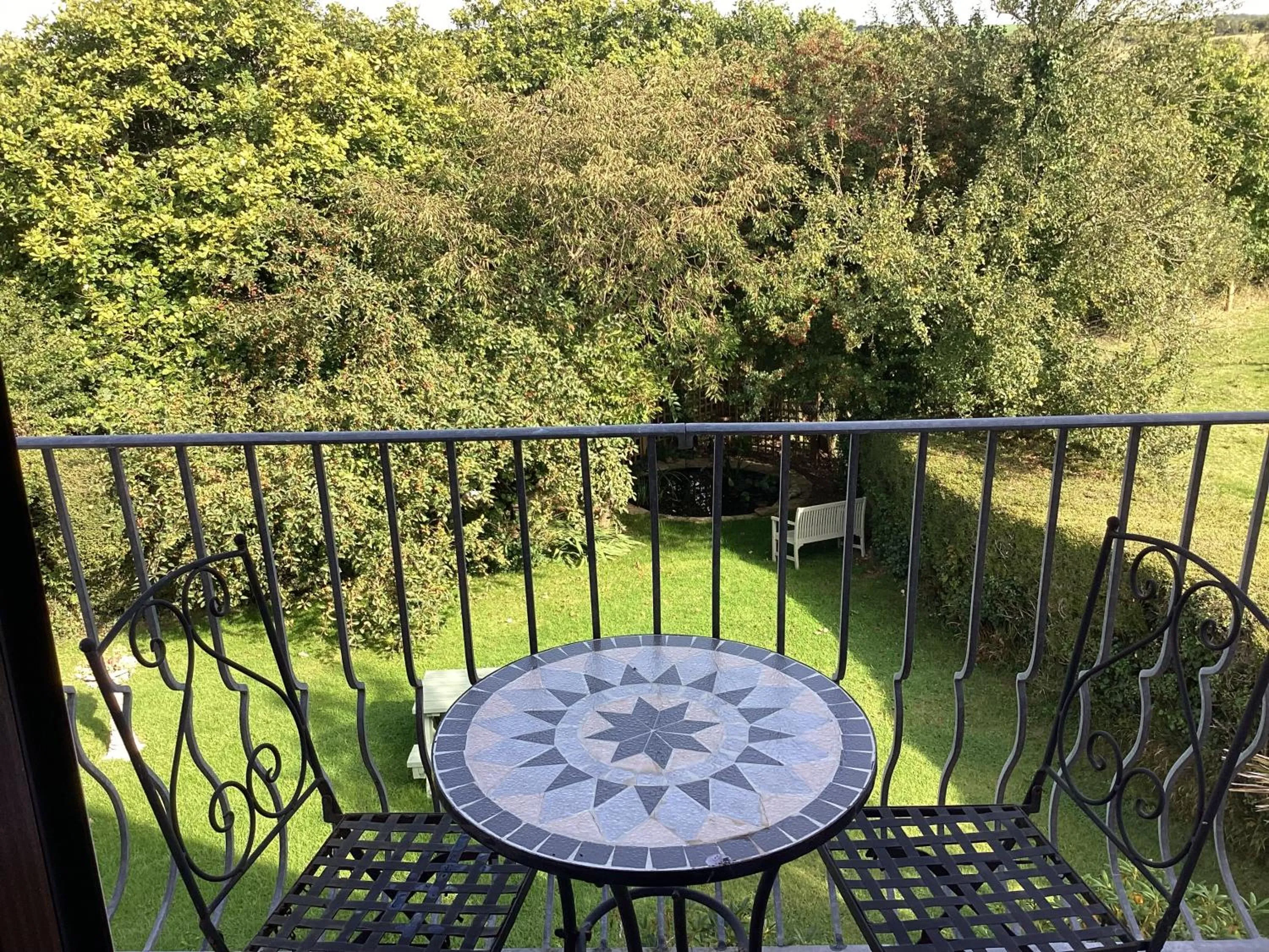 Balcony/Terrace in Bosvean House Bed & Breakfast