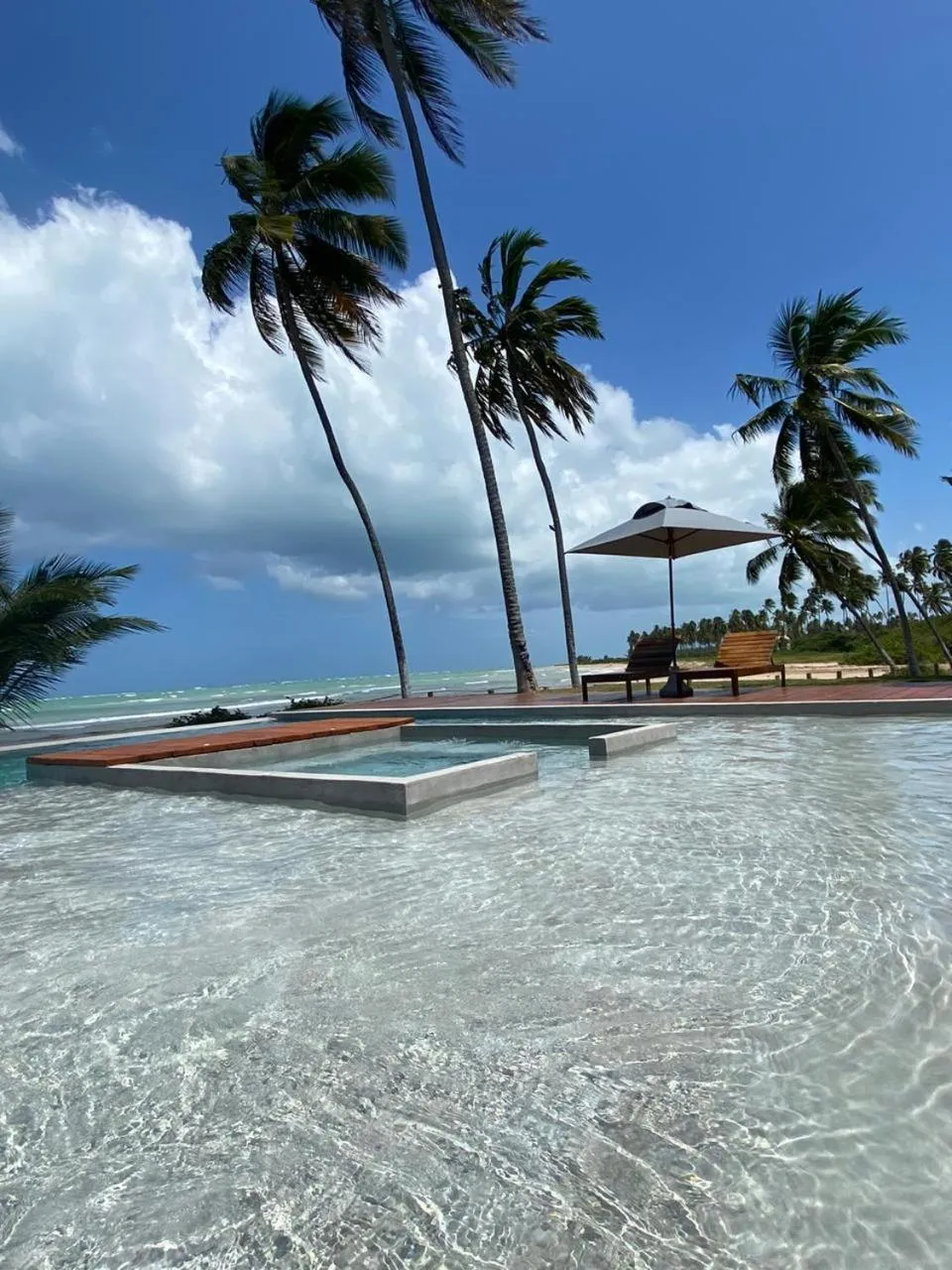 Swimming pool in Pousada Haya