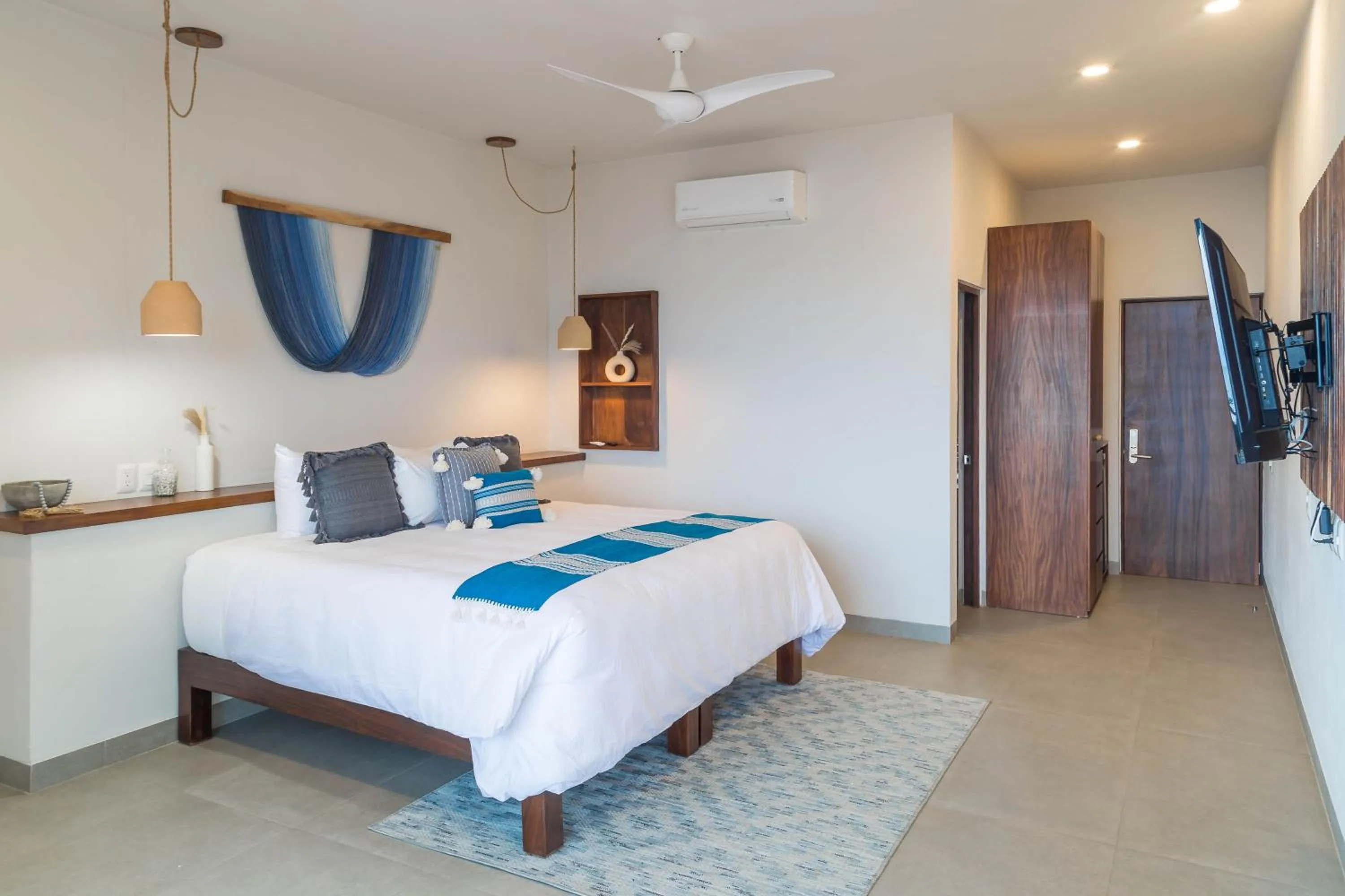 Bed in Hotel Ysuri Bucerias