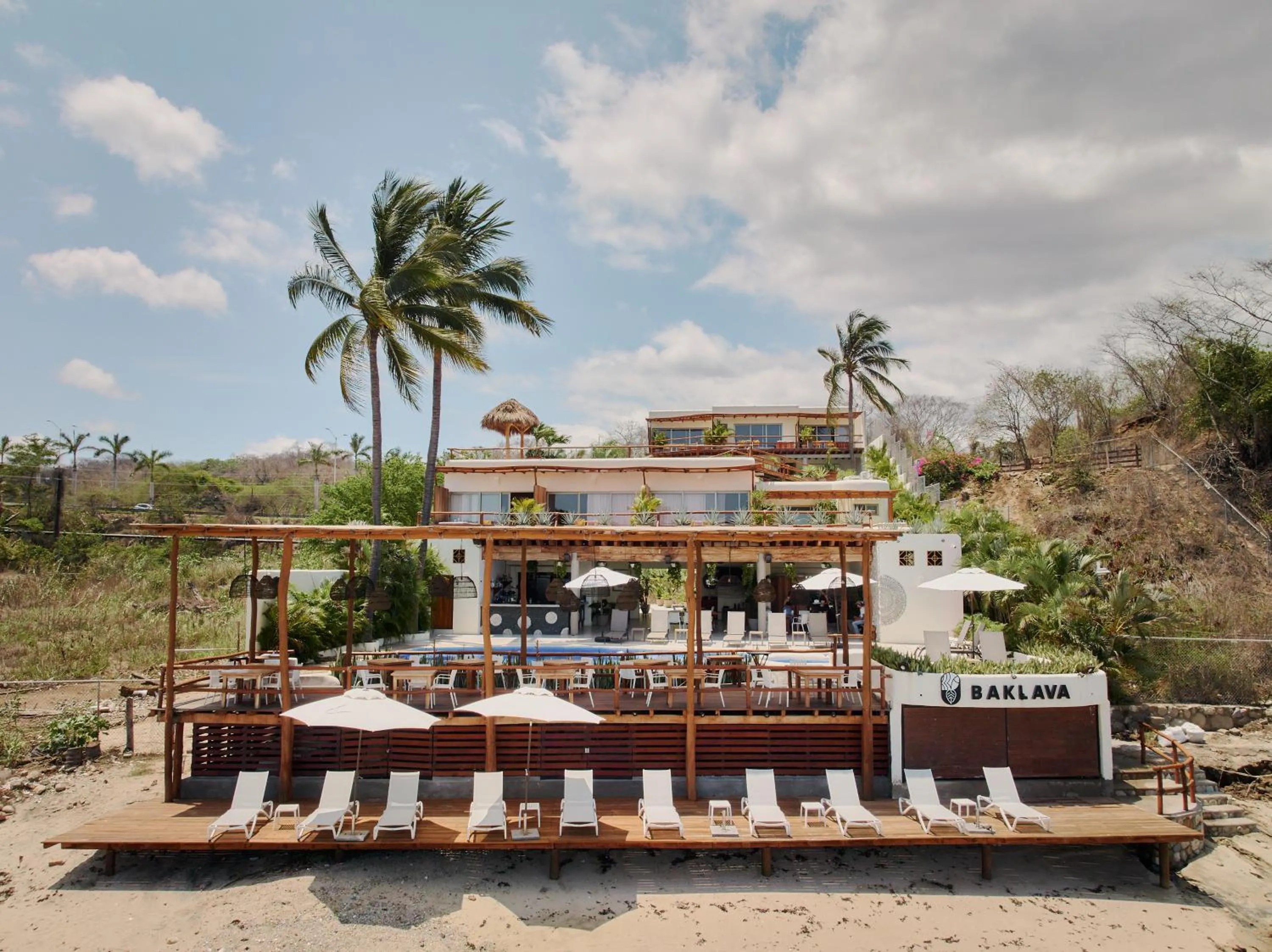 Garden view in Hotel Ysuri Bucerias