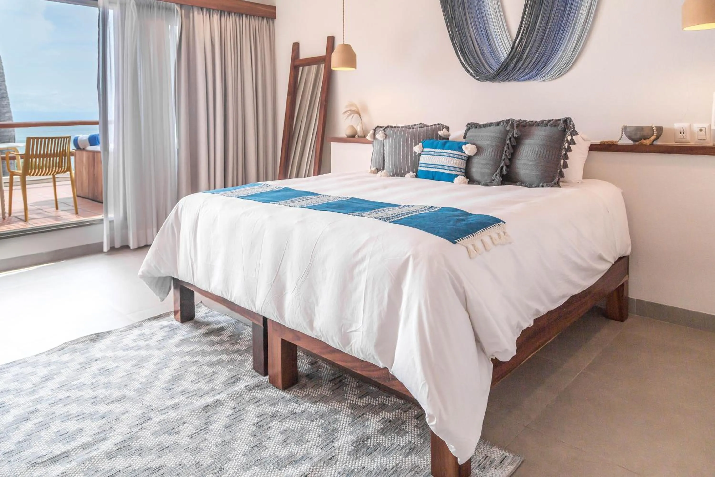 Bed in Hotel Ysuri Bucerias