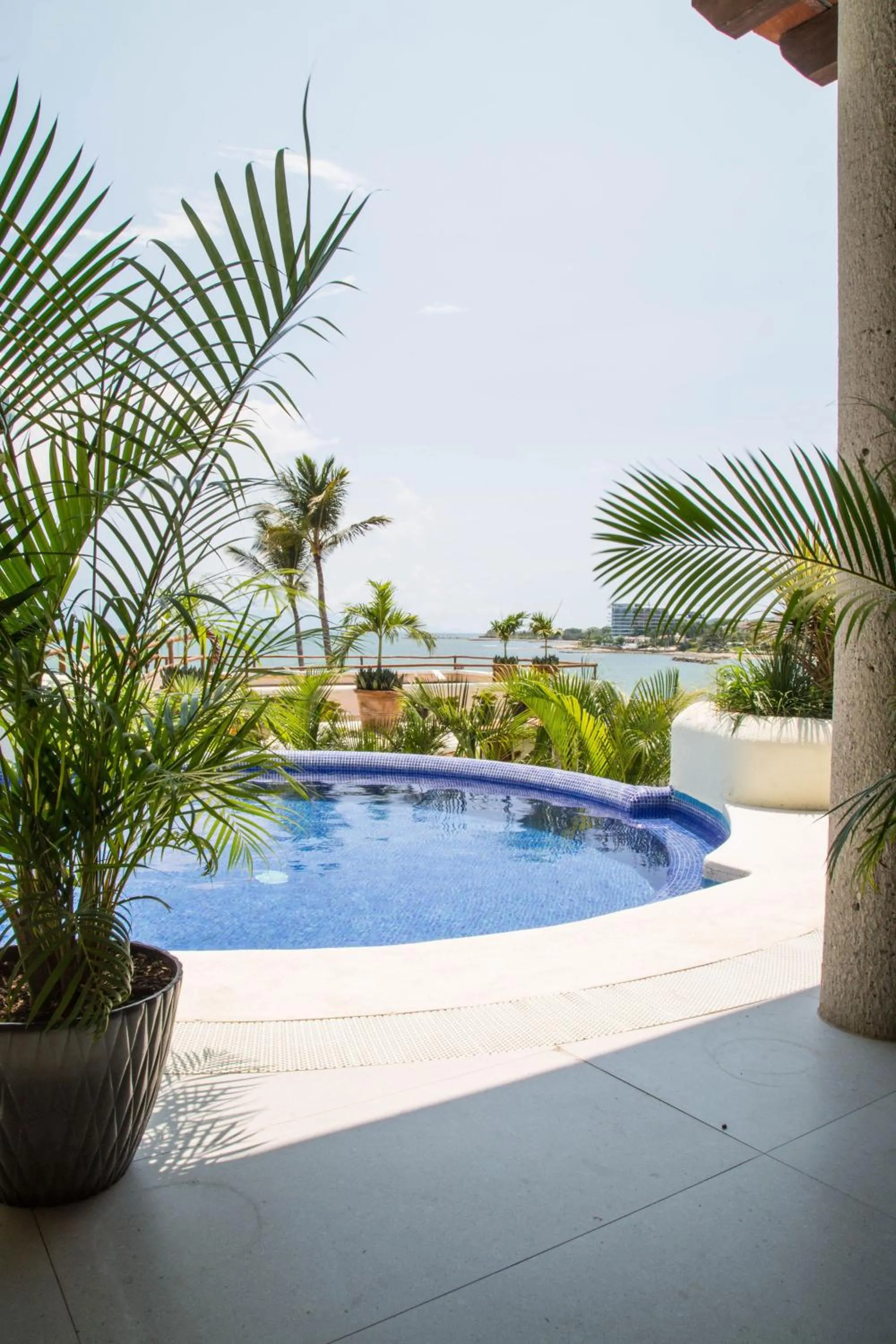 Patio in Hotel Ysuri Bucerias