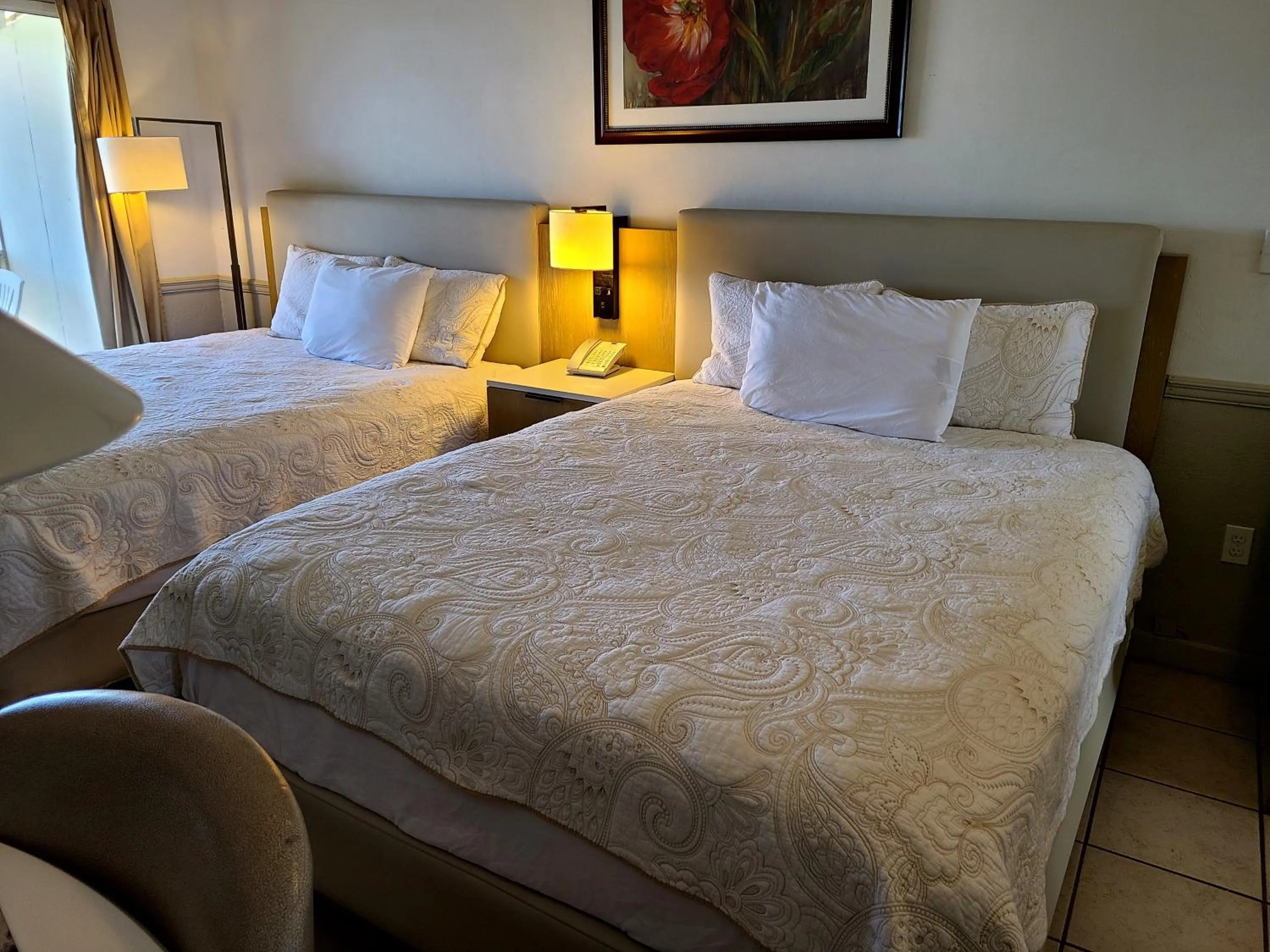 Bed in Boundless Bliss Hotel