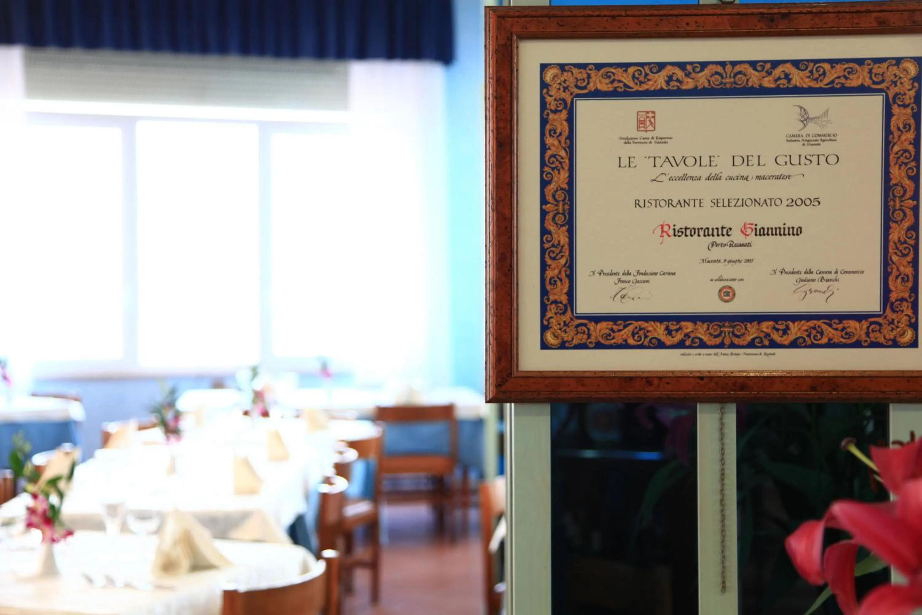 Restaurant/places to eat in Hotel Giannino