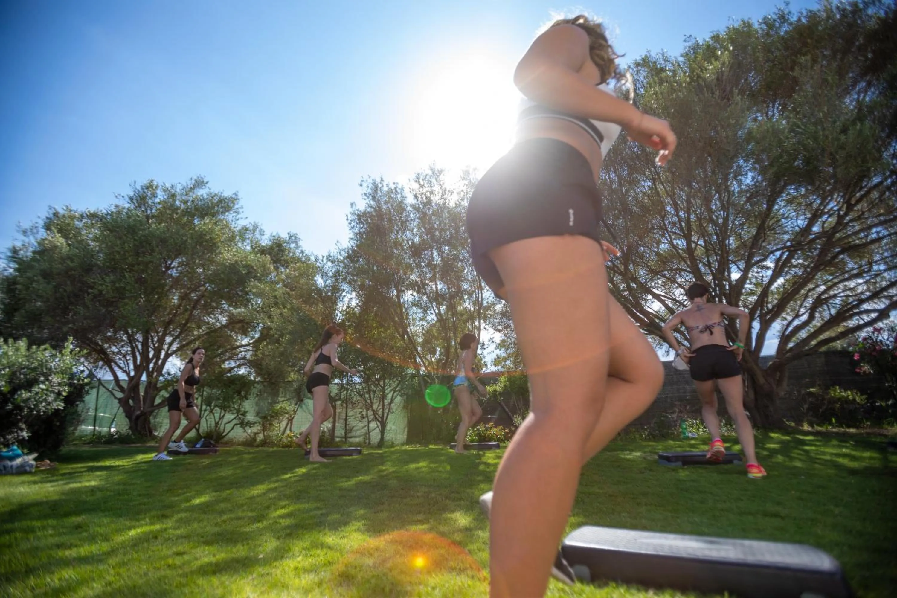 Fitness centre/facilities in Hotel Club Saraceno - Bovis Hotels