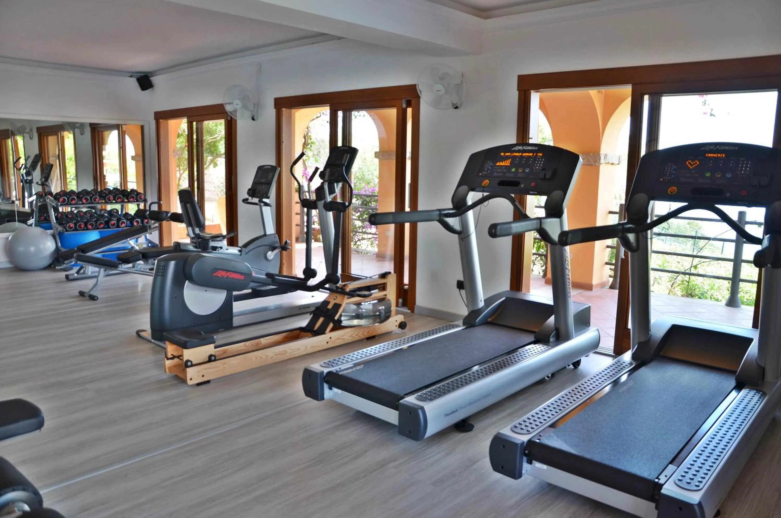 Fitness centre/facilities in Hotel Club Saraceno - Bovis Hotels