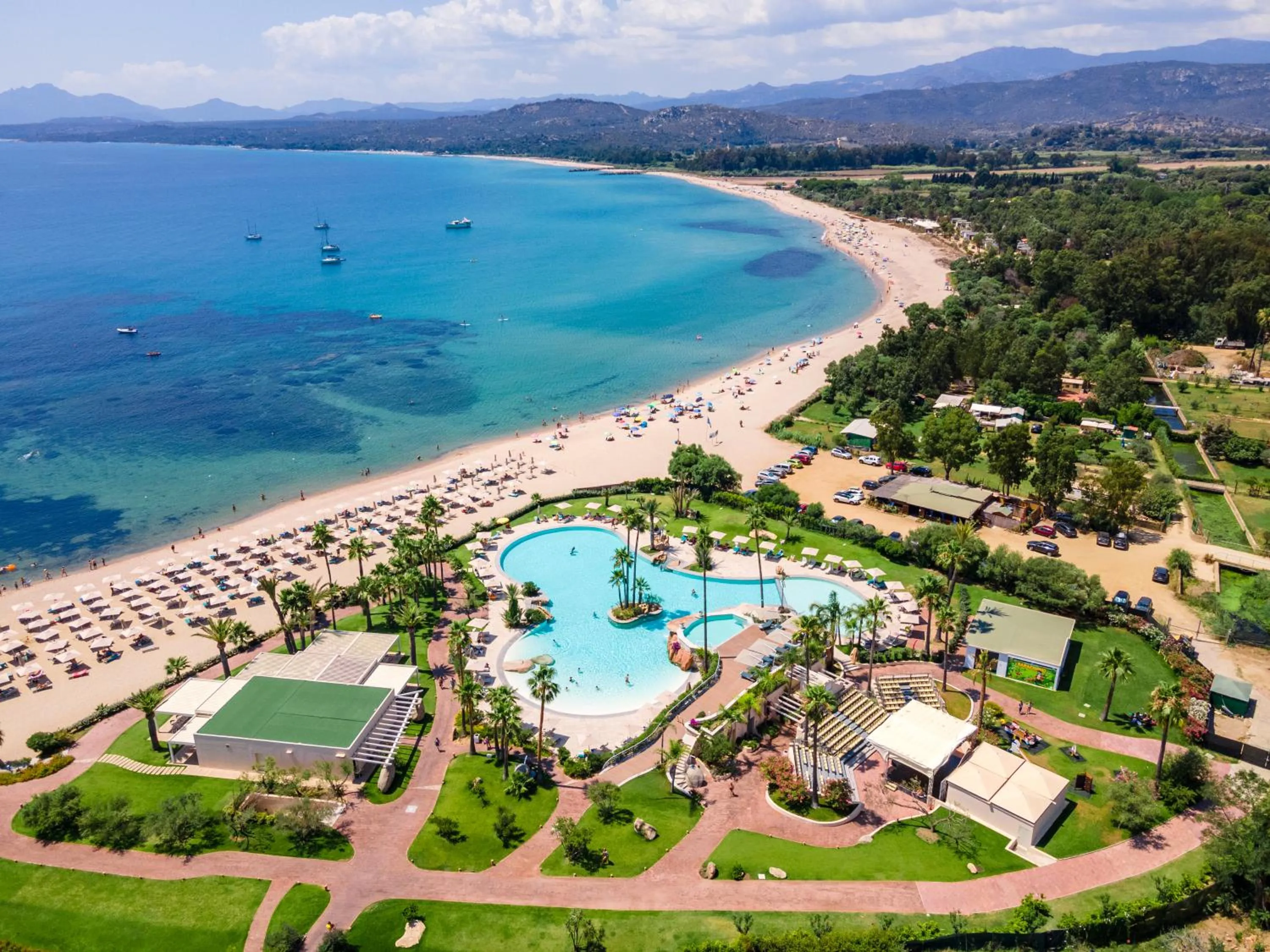 View (from property/room) in Hotel Club Saraceno - Bovis Hotels