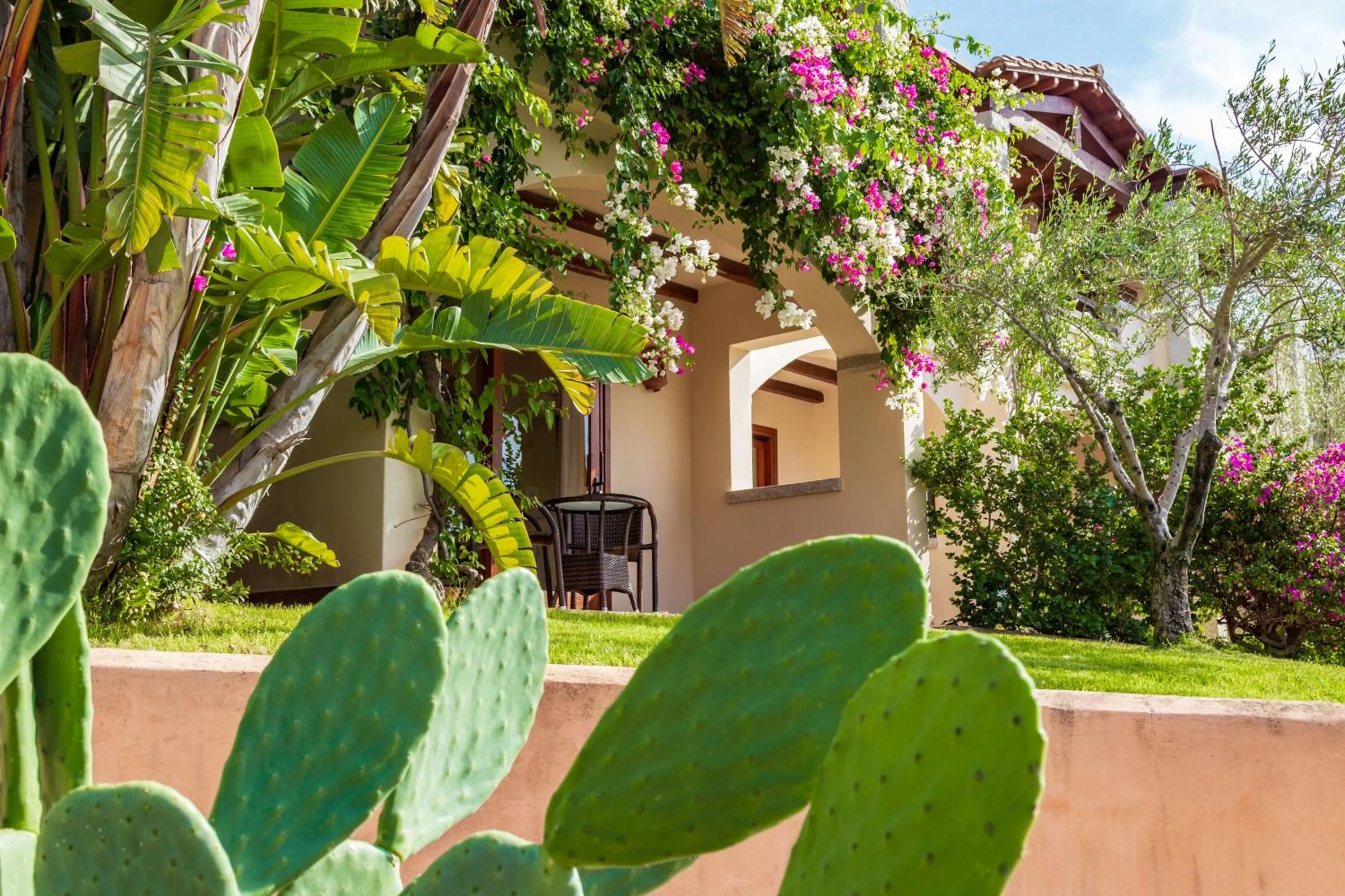 Garden view in Hotel Club Saraceno - Bovis Hotels