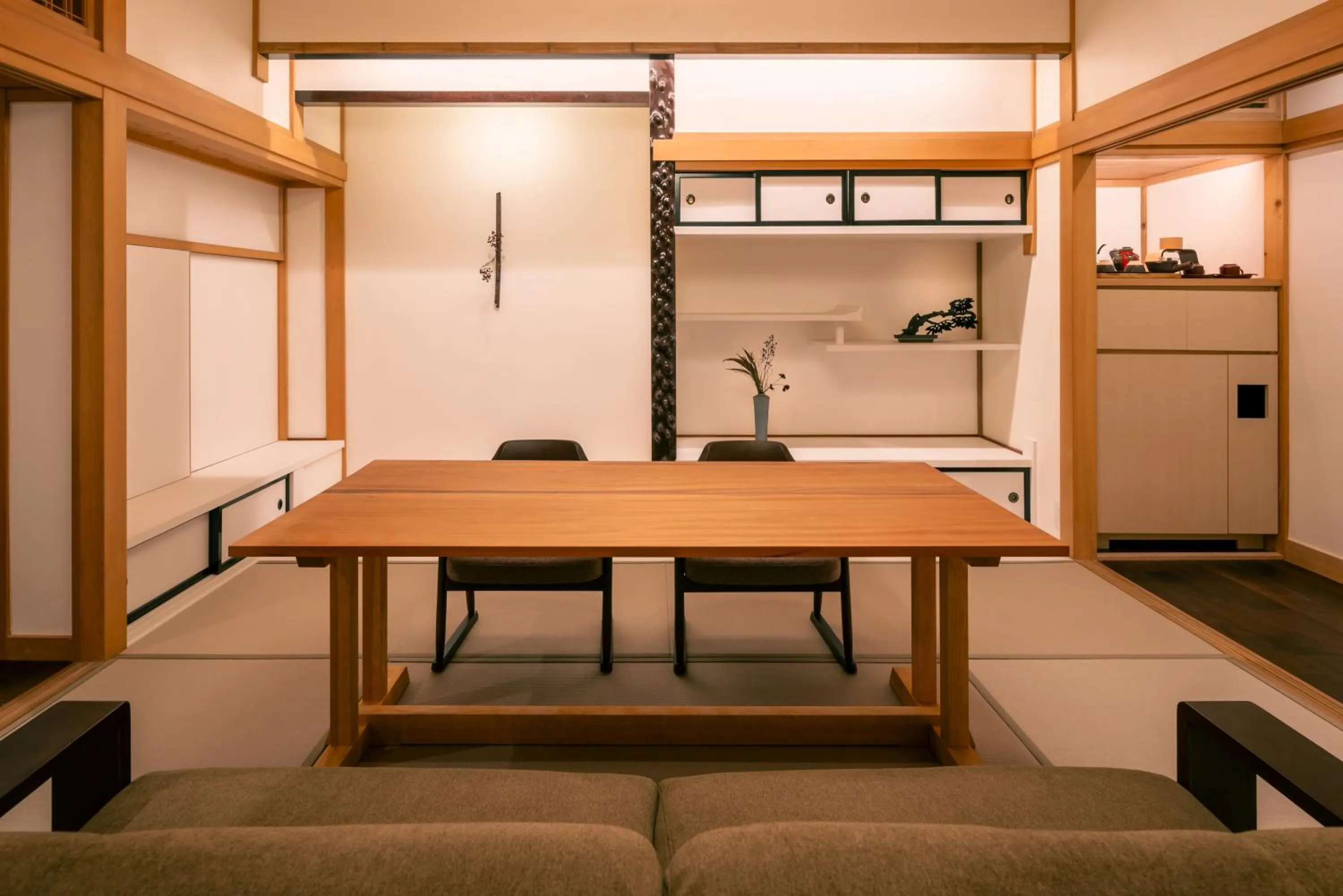 Living room in BYAKU Narai