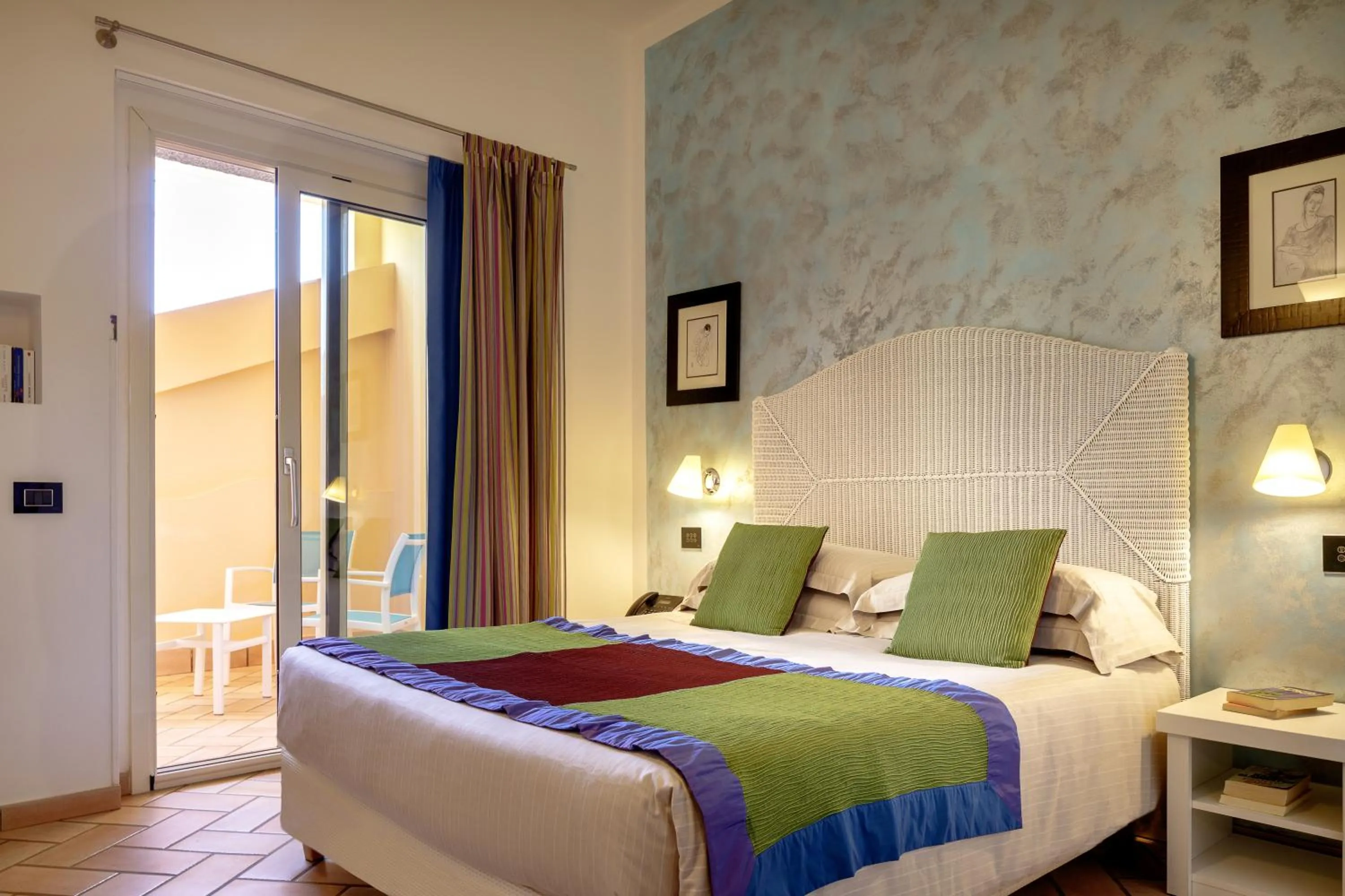 Bed in Hotel Stella Maris