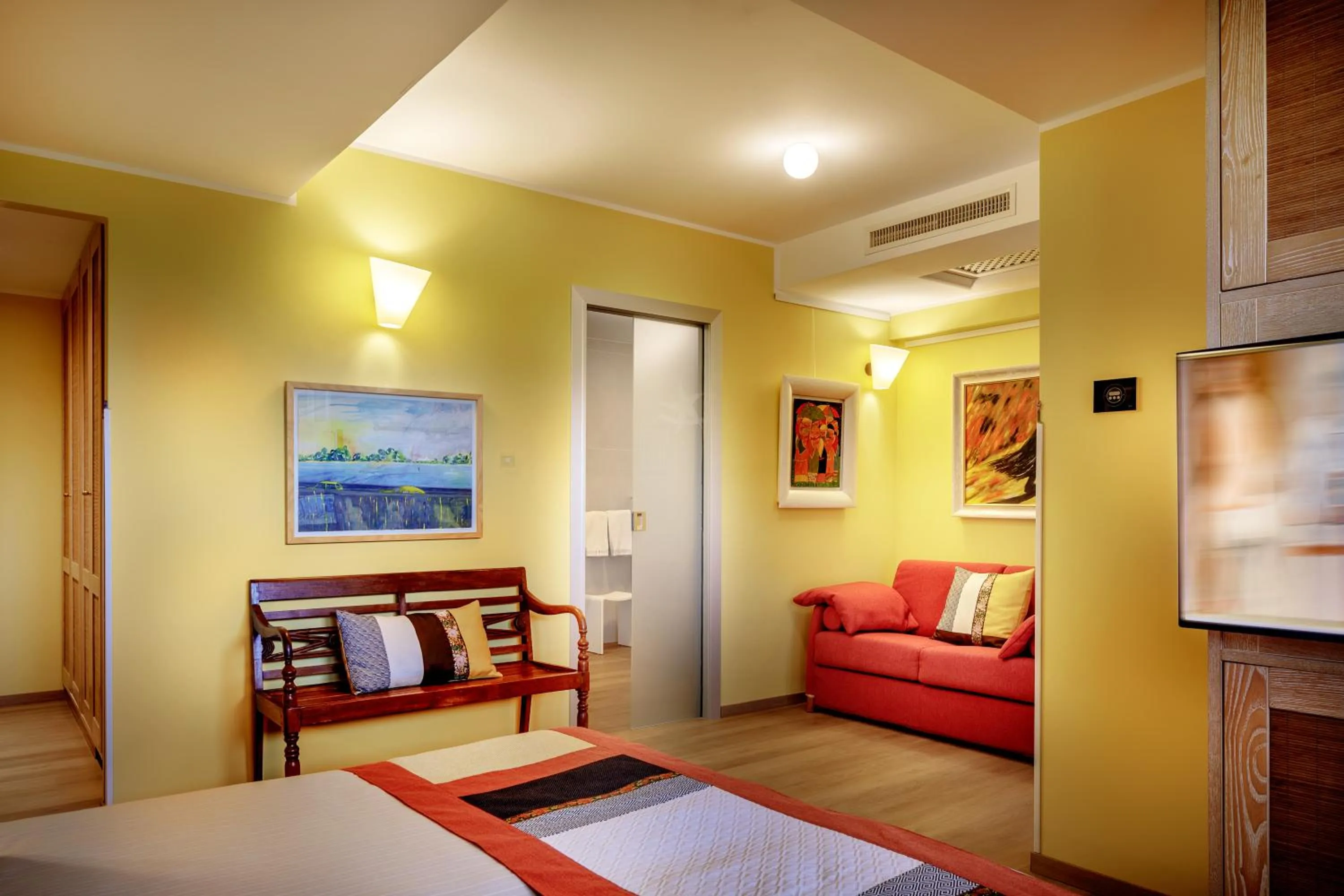 Bed in Hotel Stella Maris