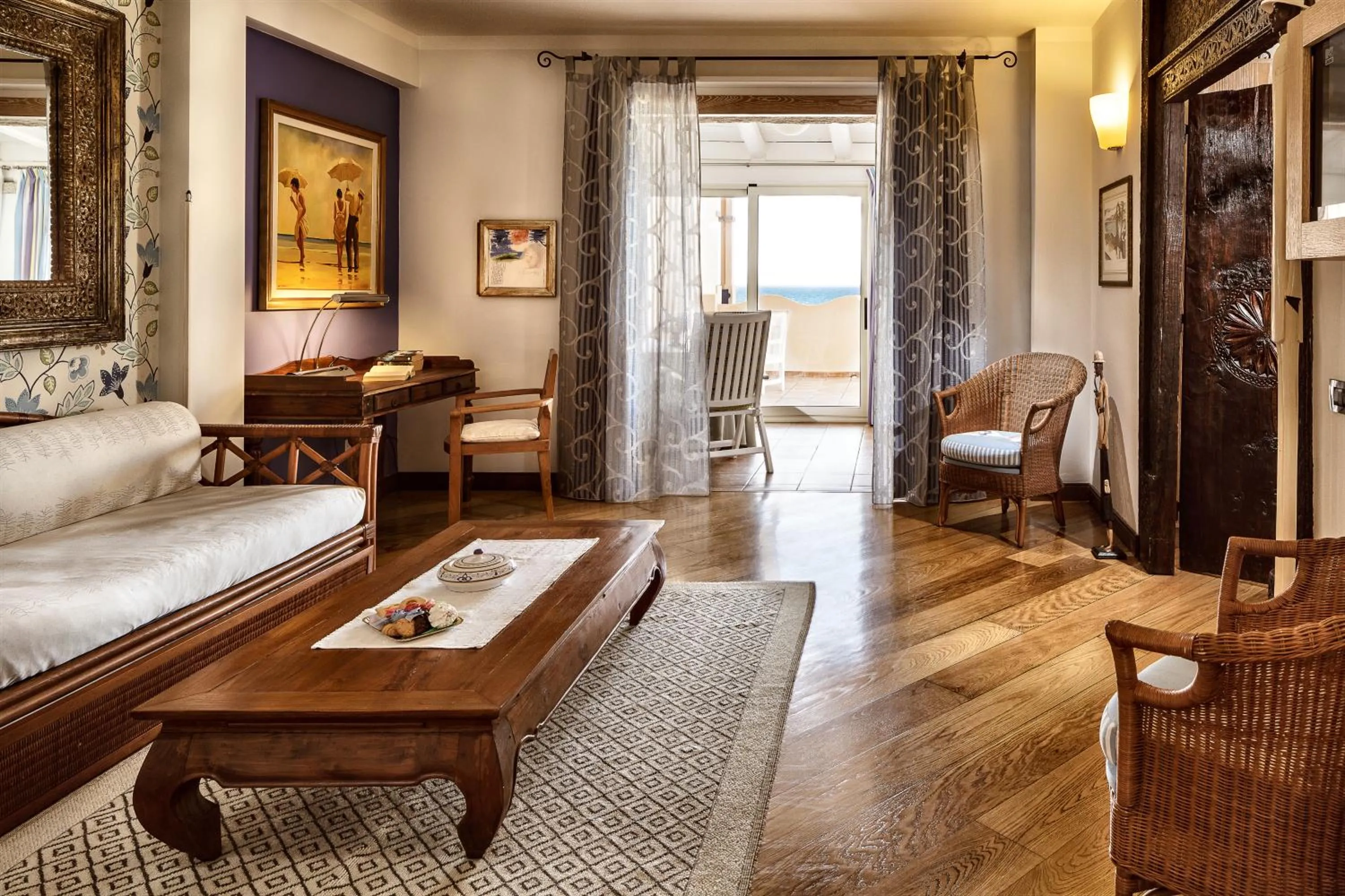 Living room in Hotel Stella Maris